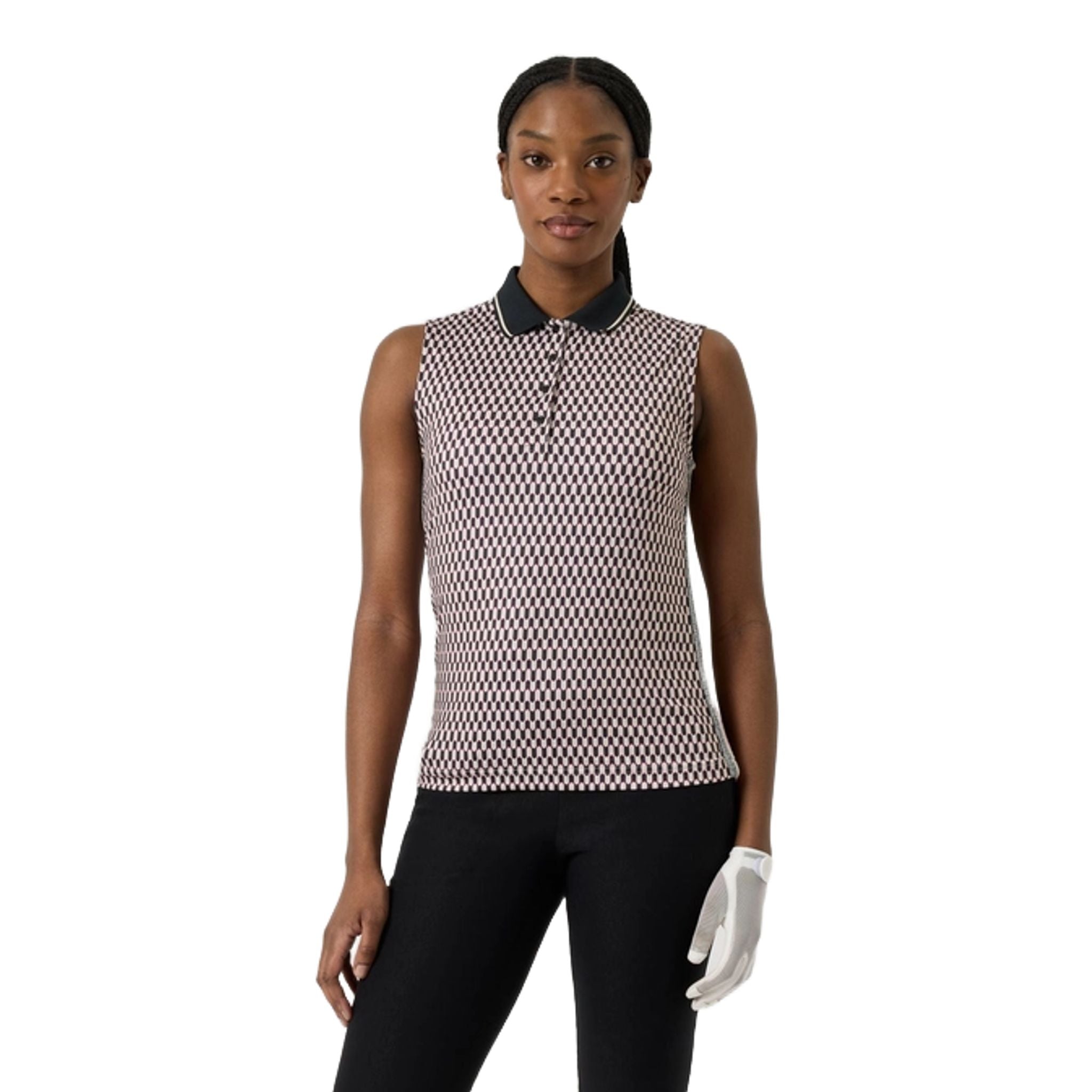 Daily Sports Geometric SL Poloshirt Damen