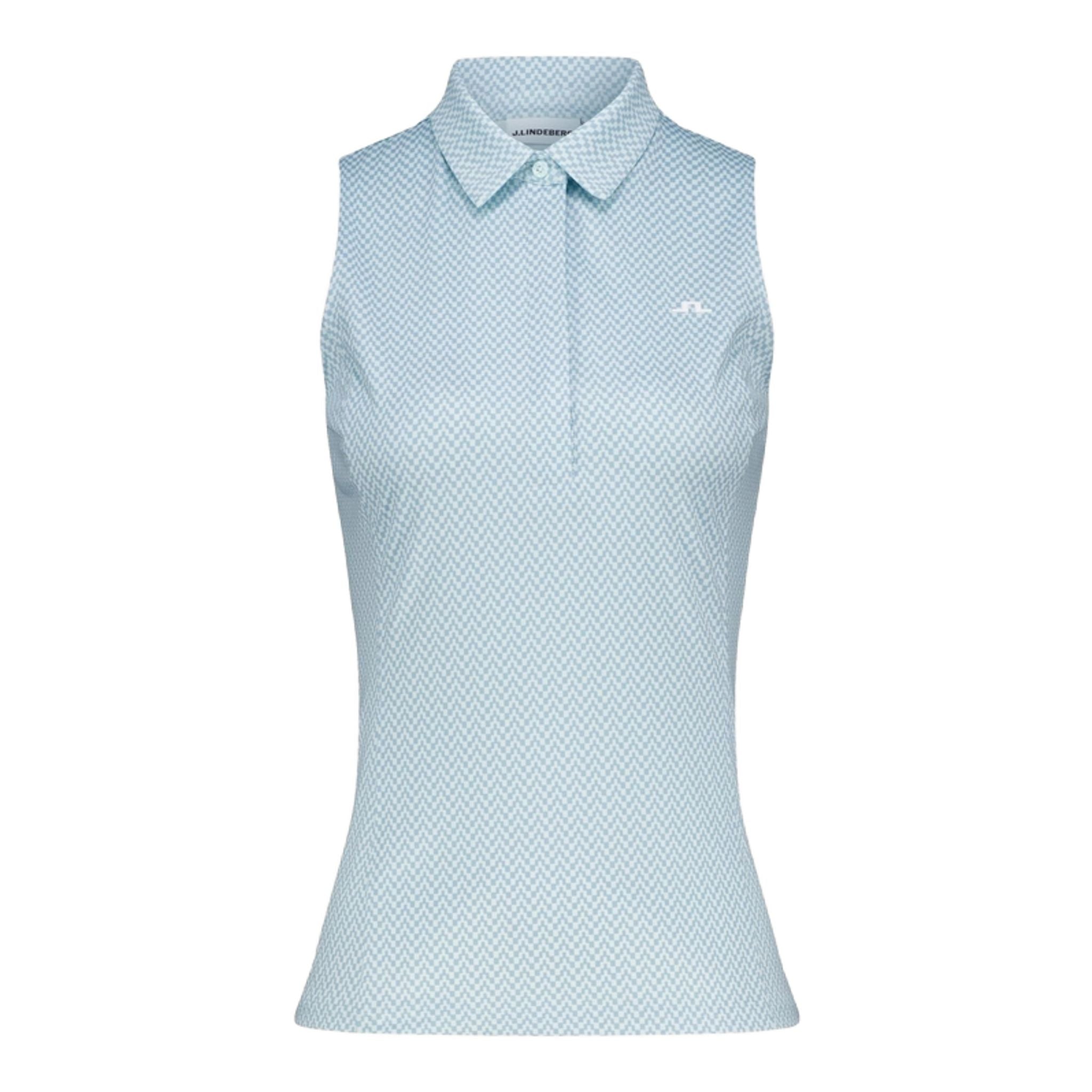J. Lindeberg Dena Print Poloshirt Damen
