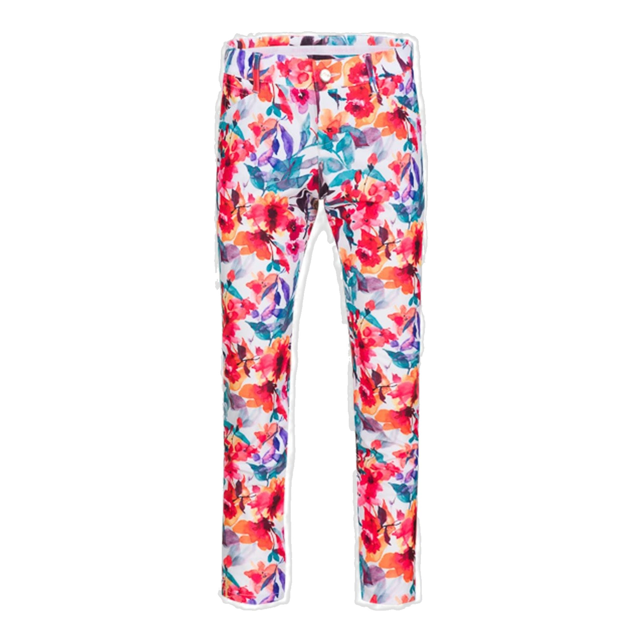 Alberto Mona WR Summer Flowers Hose Damen