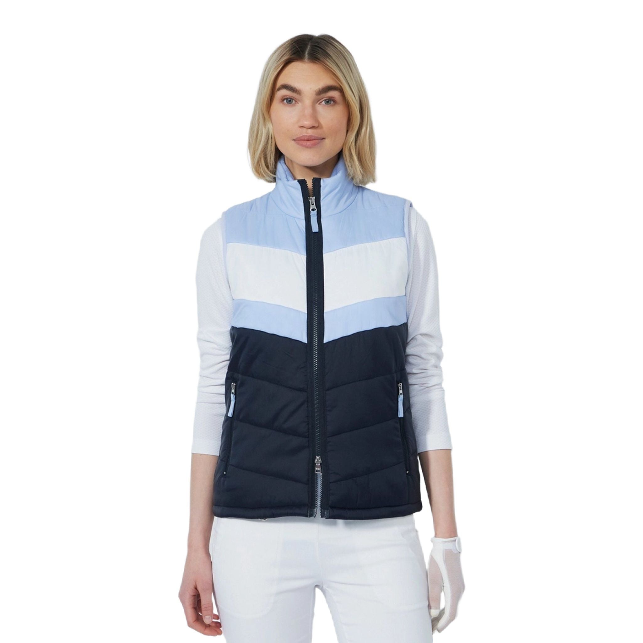 Daily Sports Blockstriped Padded Weste Damen