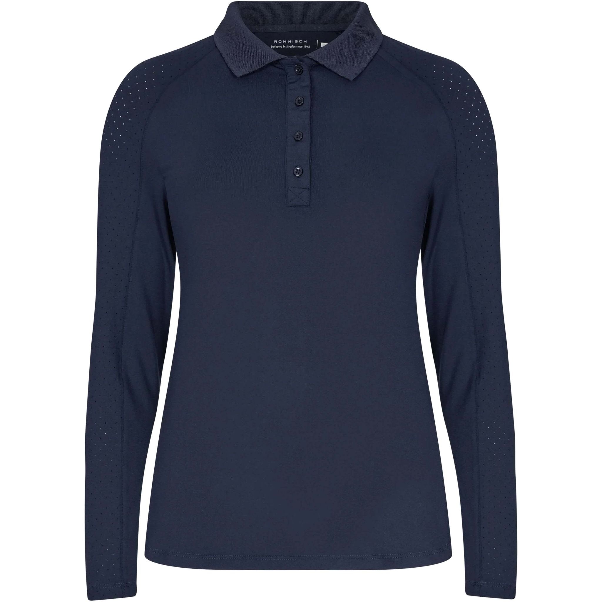 Röhnisch Rumi Langarm-Polo Damen
