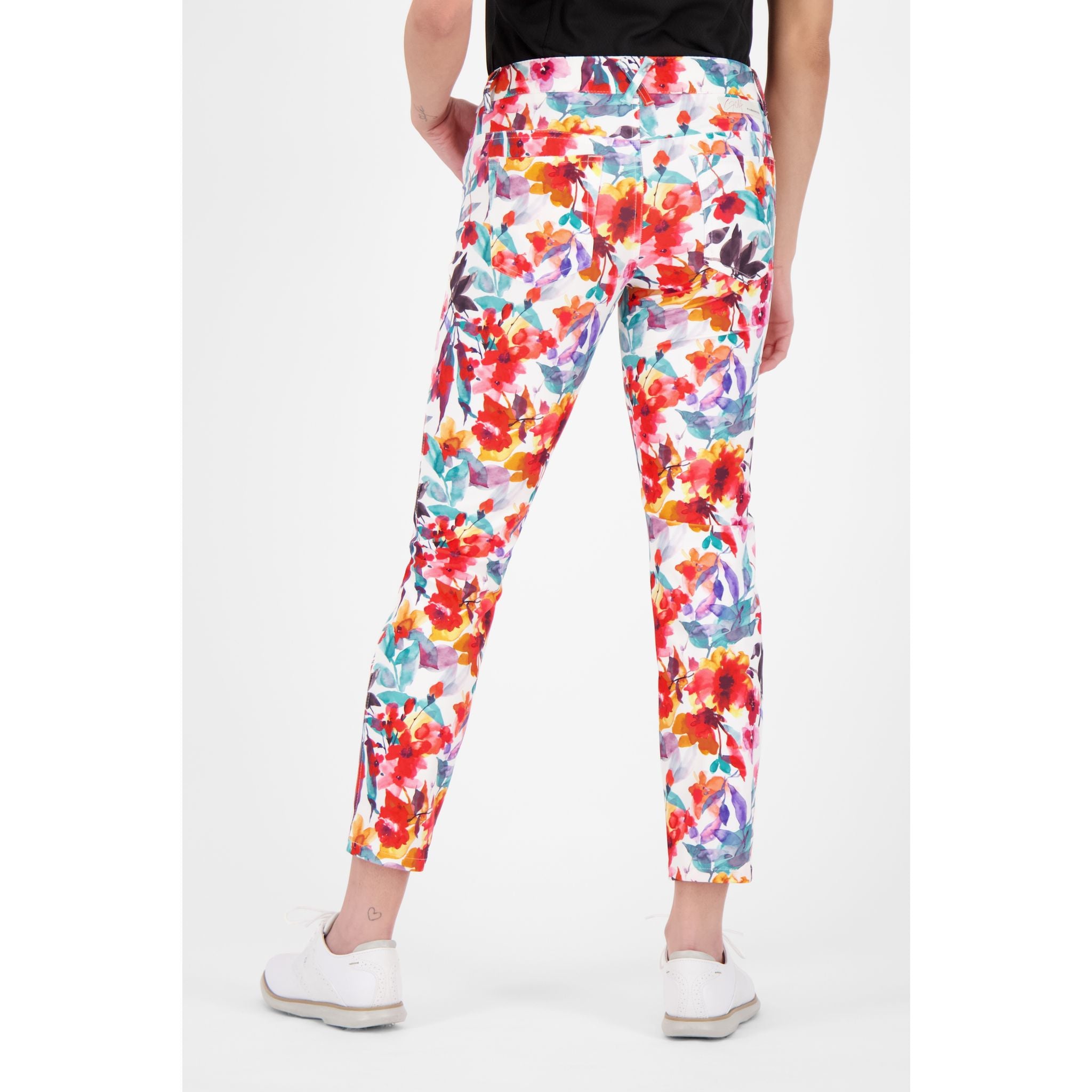 Alberto Hose Mona WR Summer Flowers Damen