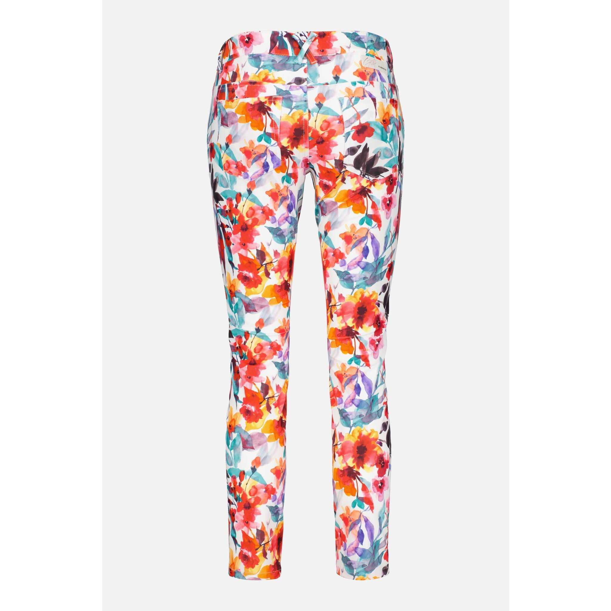 Alberto Hose Mona WR Summer Flowers Damen
