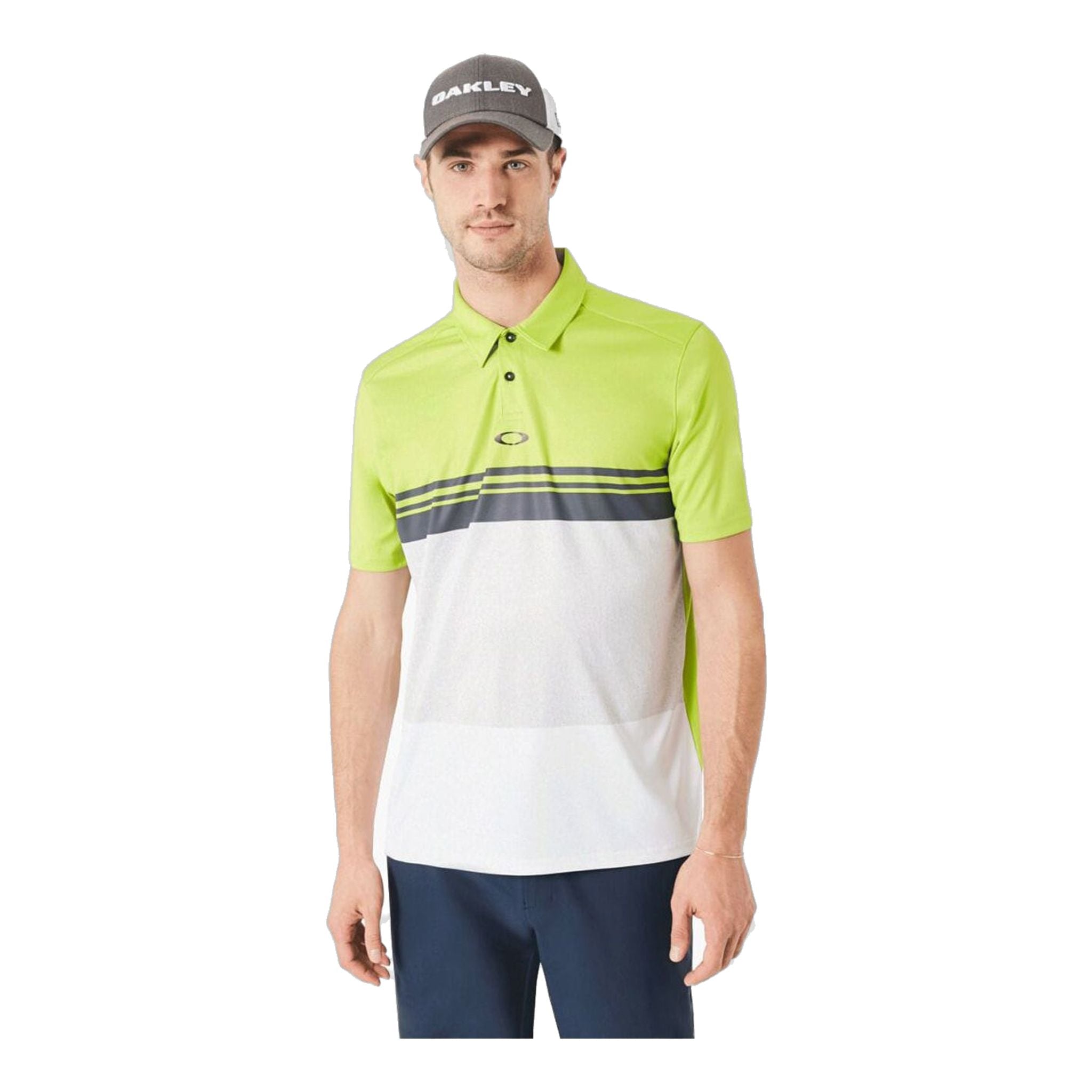 Oakley Color Block Take Polo Herren