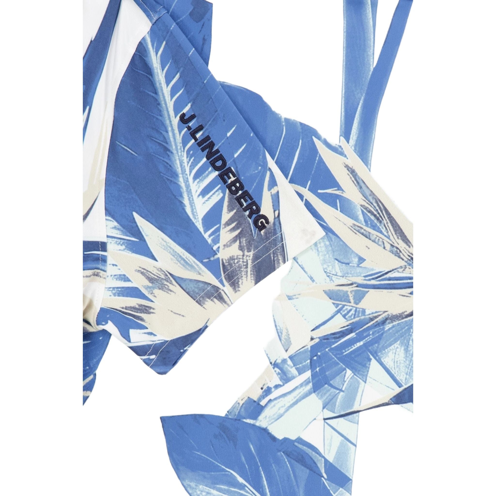 J. Lindeberg Tour Tech Print Poloshirt Damen