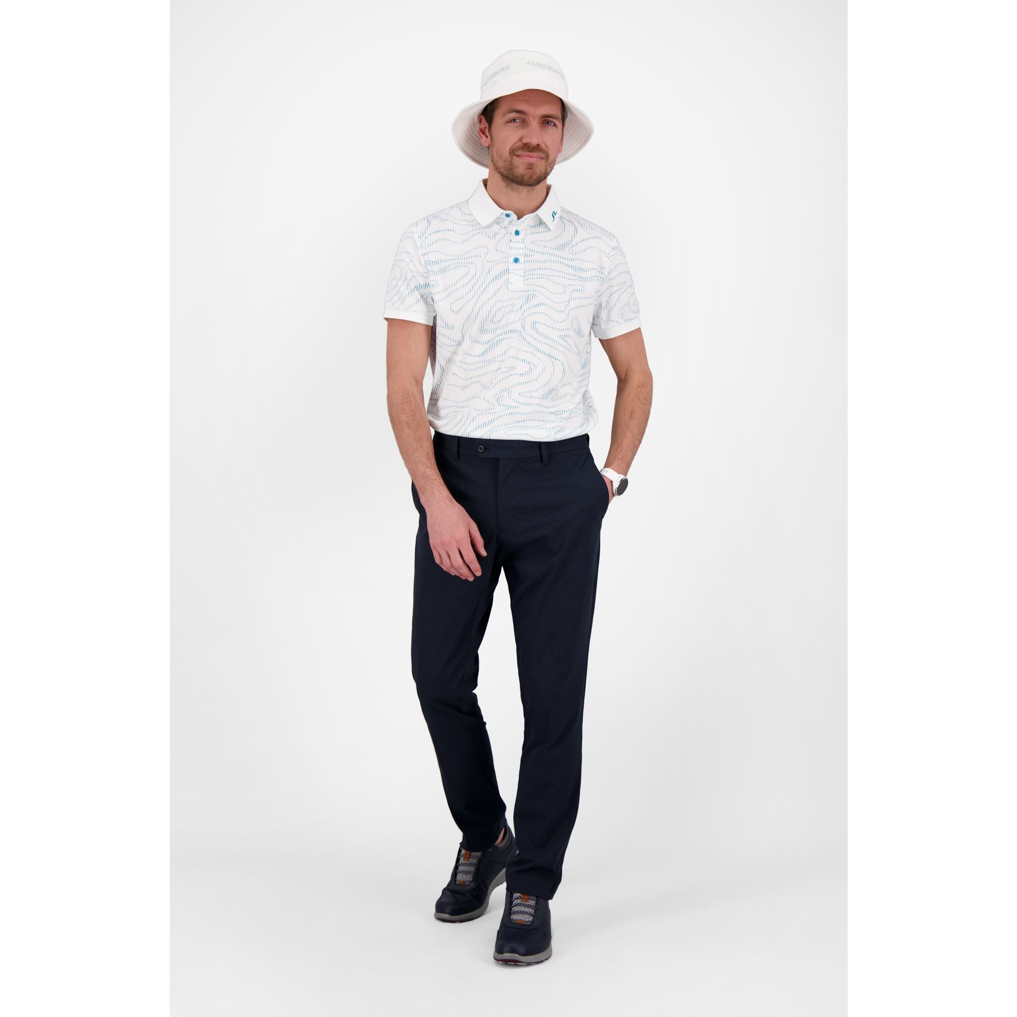 J. Lindeberg KV Regular Fit Print Herren