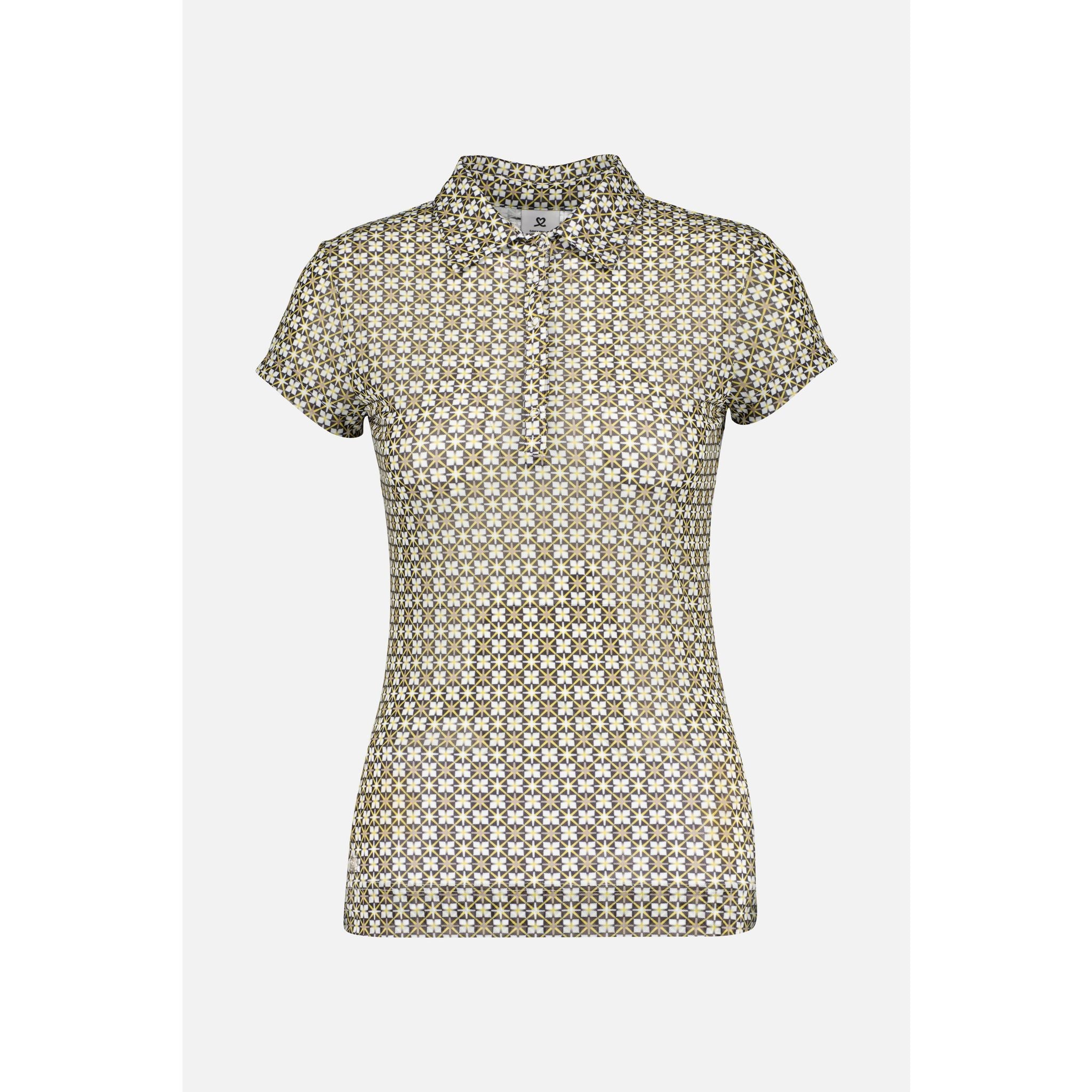Daily Sports Daily Oron Mesh Polo Mustergelb Damen