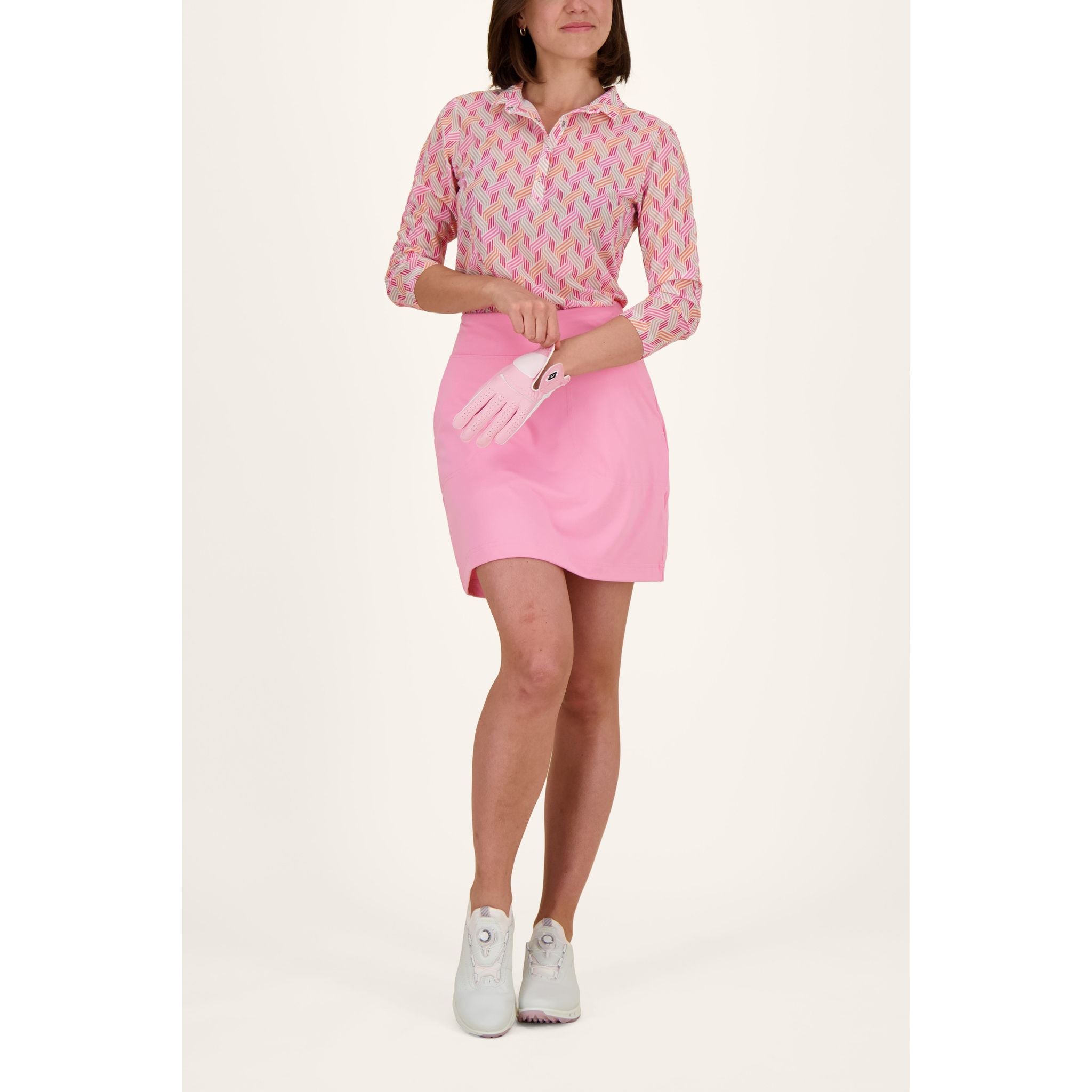 Daily Sports Digne Mesh 3/4 Sleeves Polo Shirt Damen