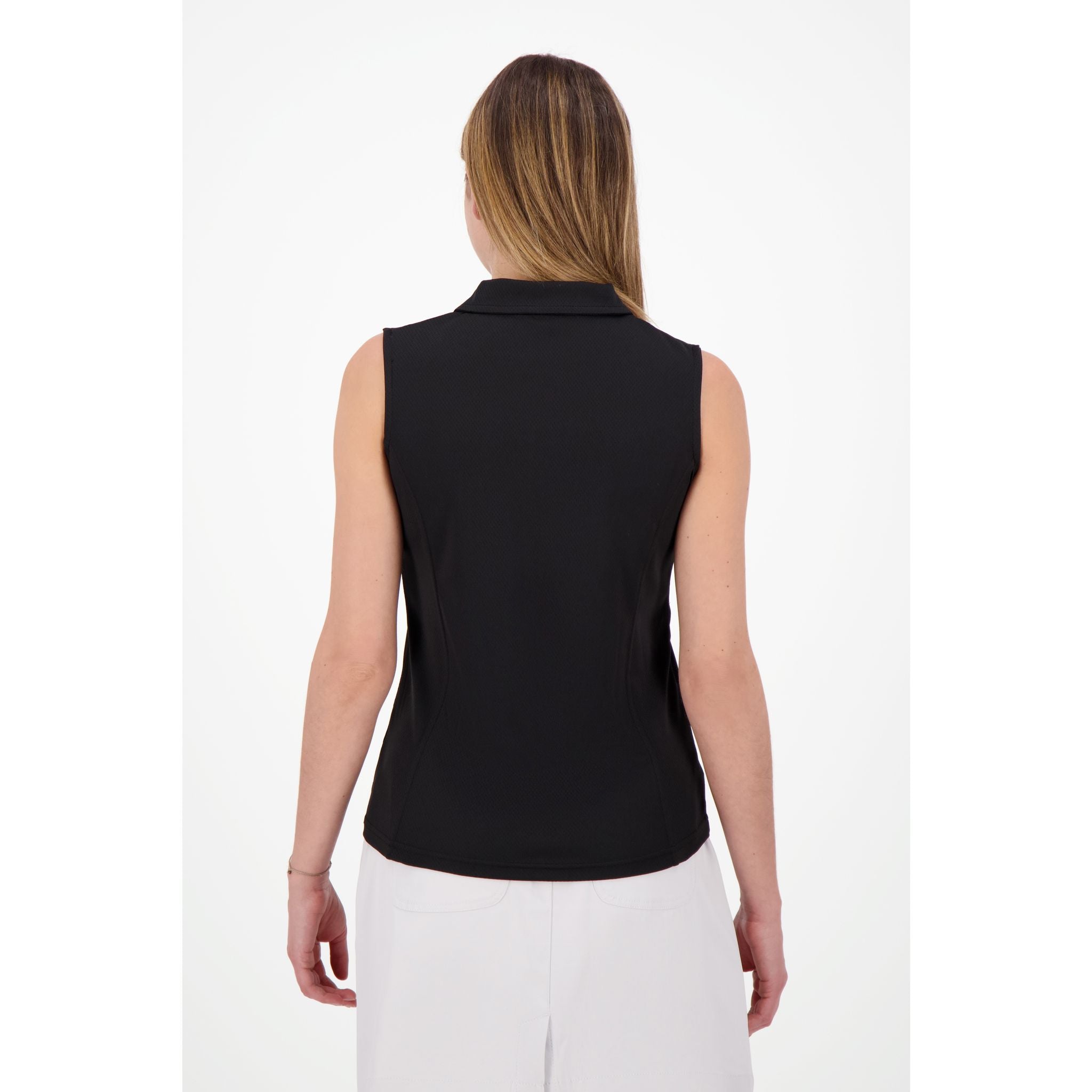 Daily Sports Macy SL Polo Black Damen