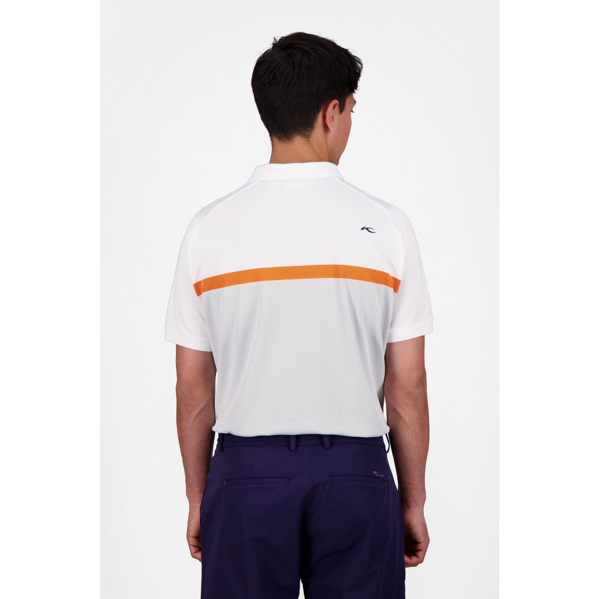 Kjus M Luan CB Polo SS Weiß/Alloy Herren