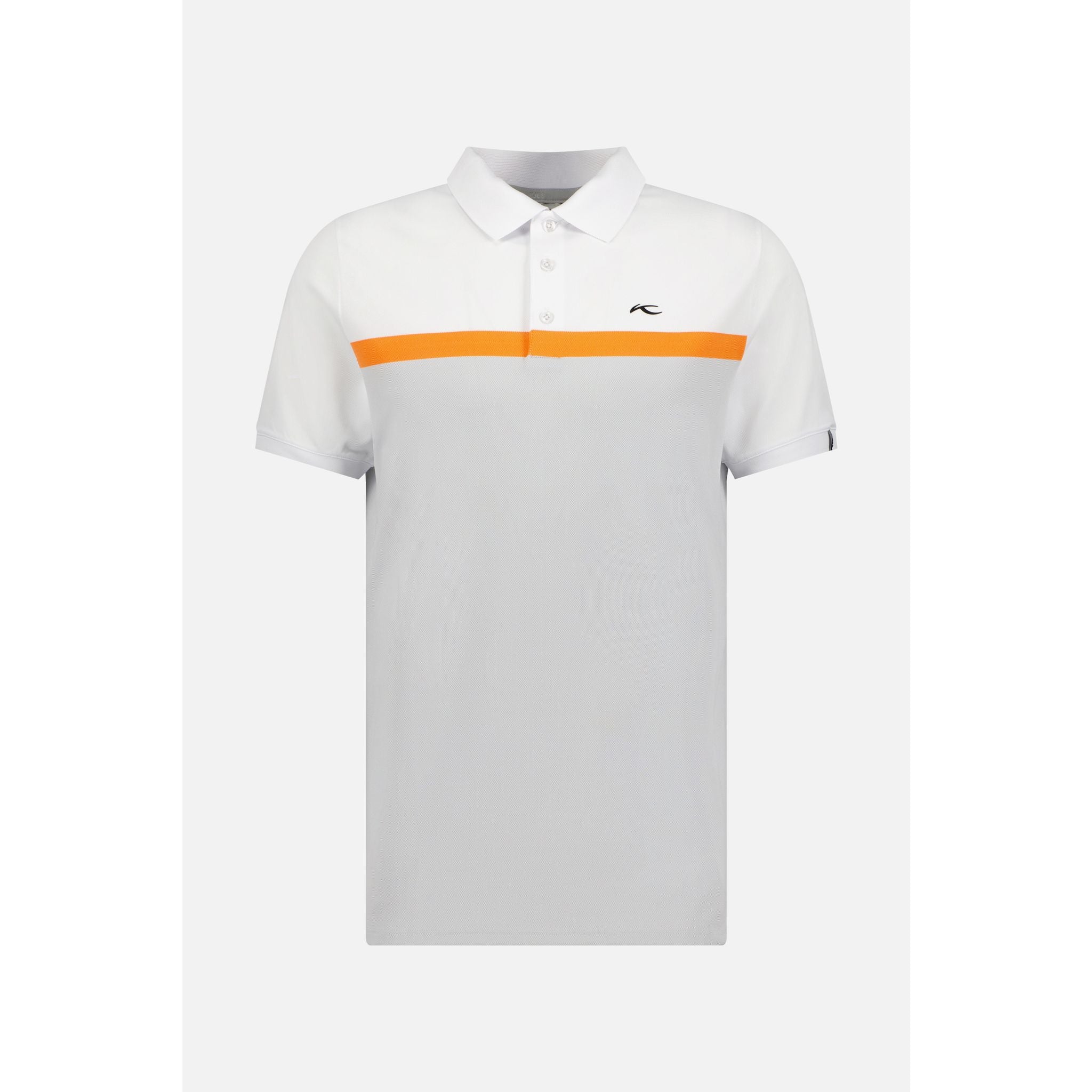 Kjus M Luan CB Polo SS Weiß/Alloy Herren