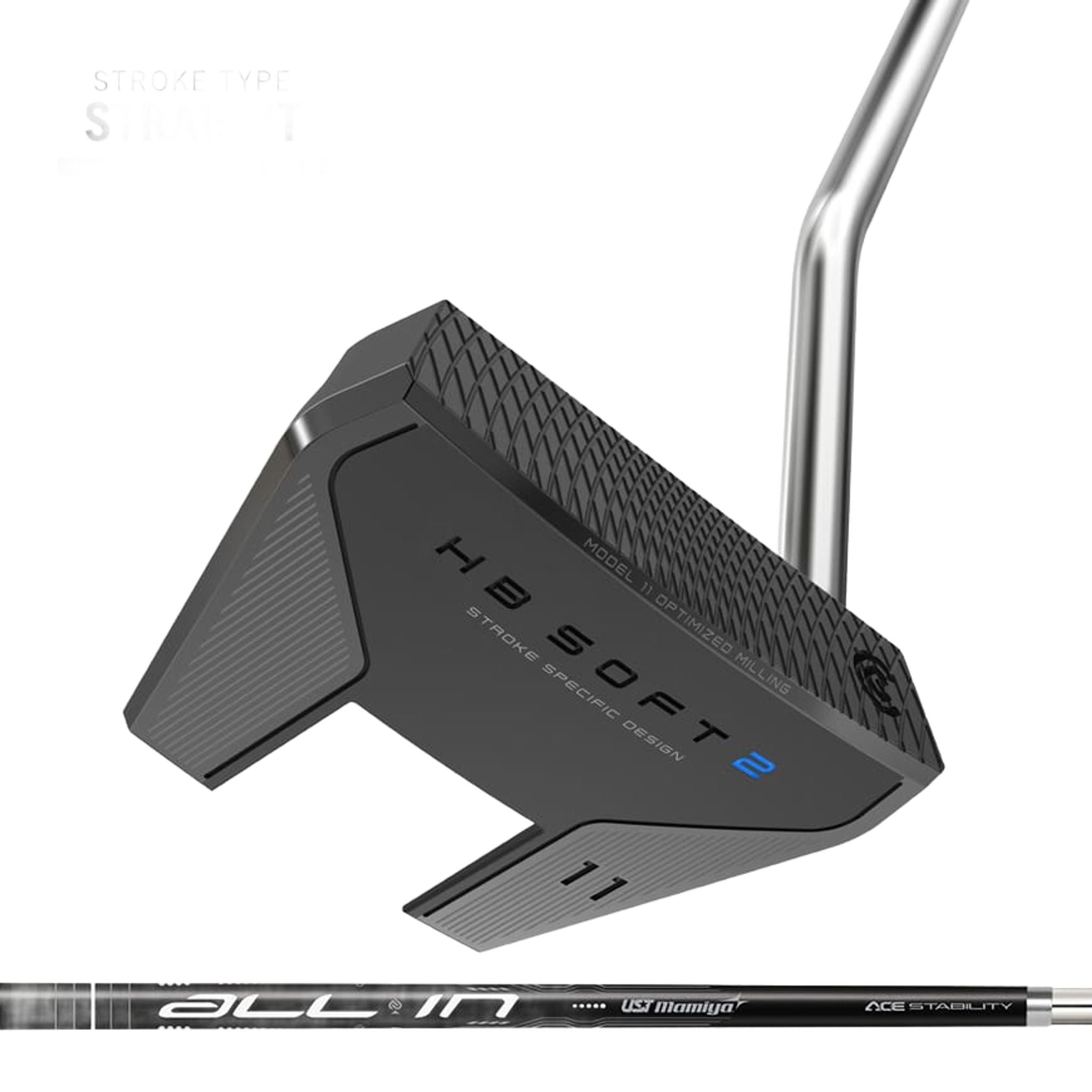 Cleveland HB Soft 2 Black Satin #11S Putter Herren