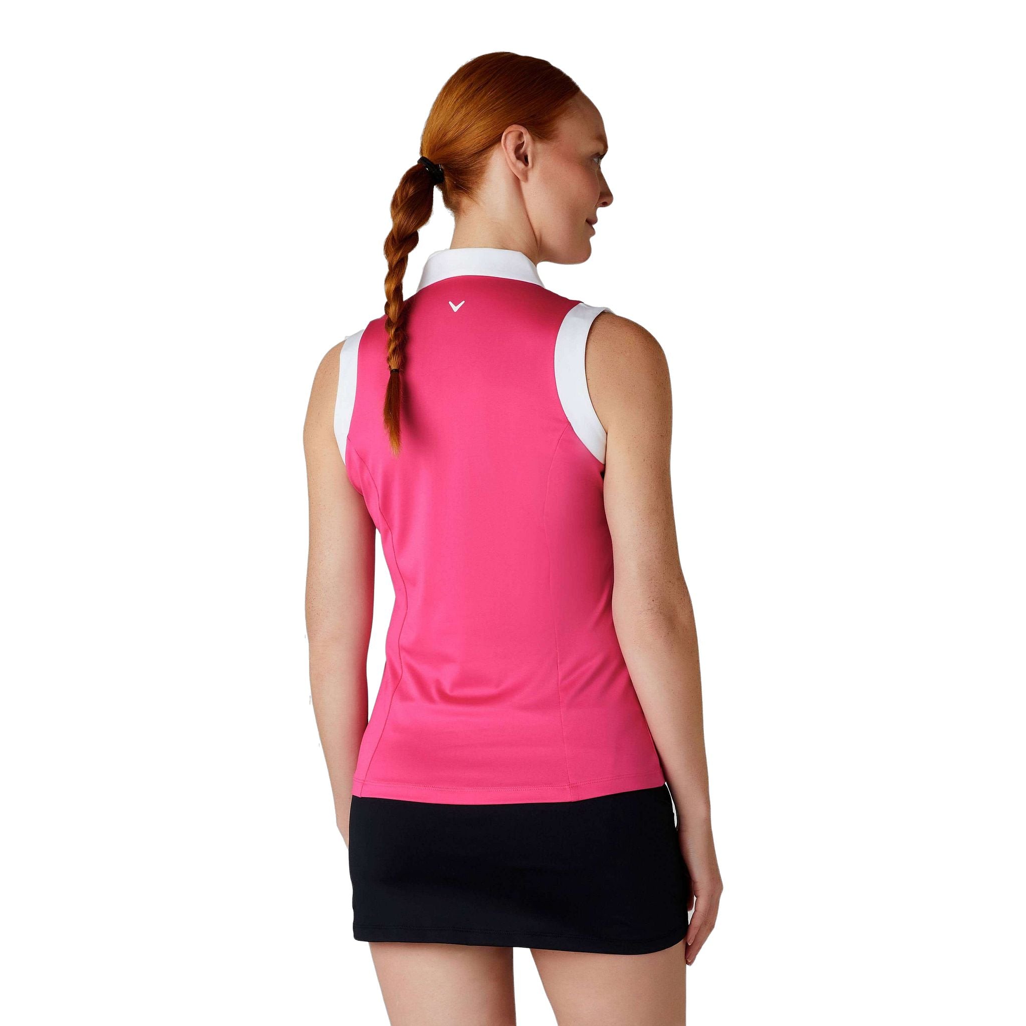 Callaway Sleeveless Colorblock Polo Damen