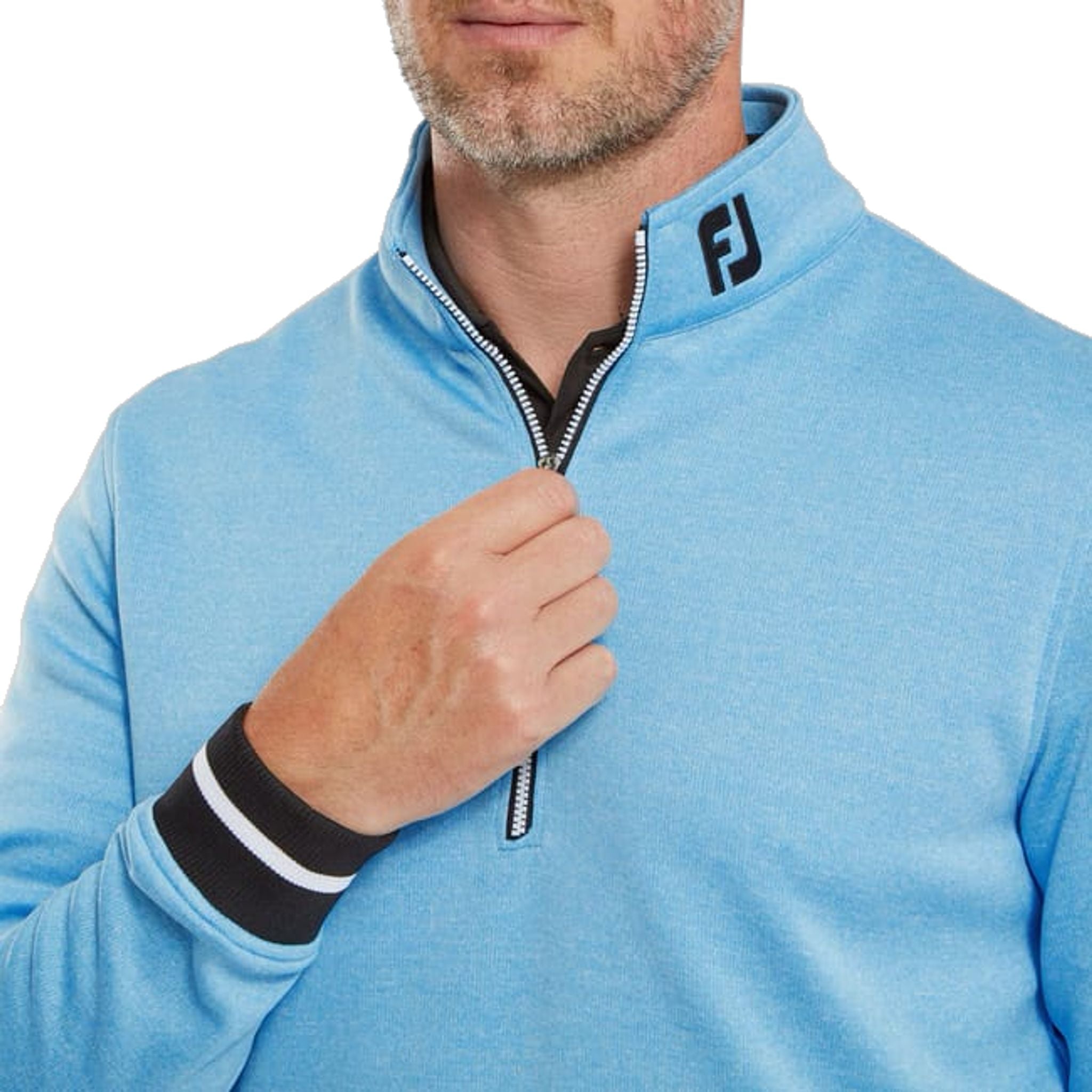 Footjoy Ribbed Chill-Out Pullover Herren