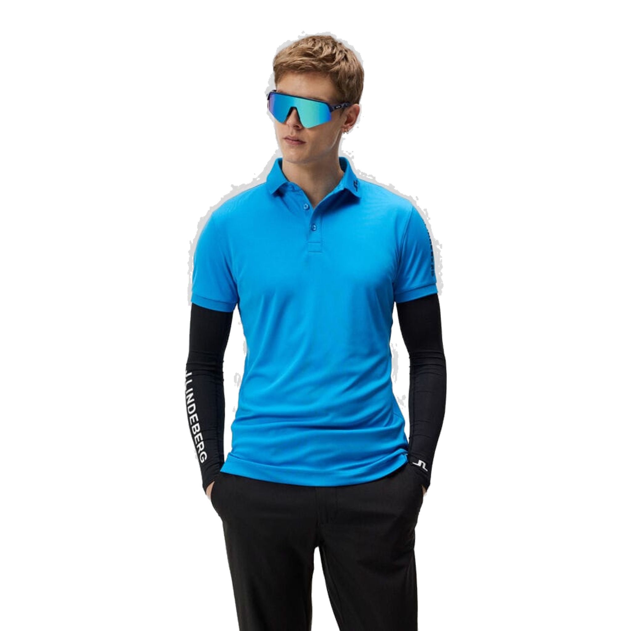 J. Lindeberg Tour Tech Reg Fit Poloshirt Herren