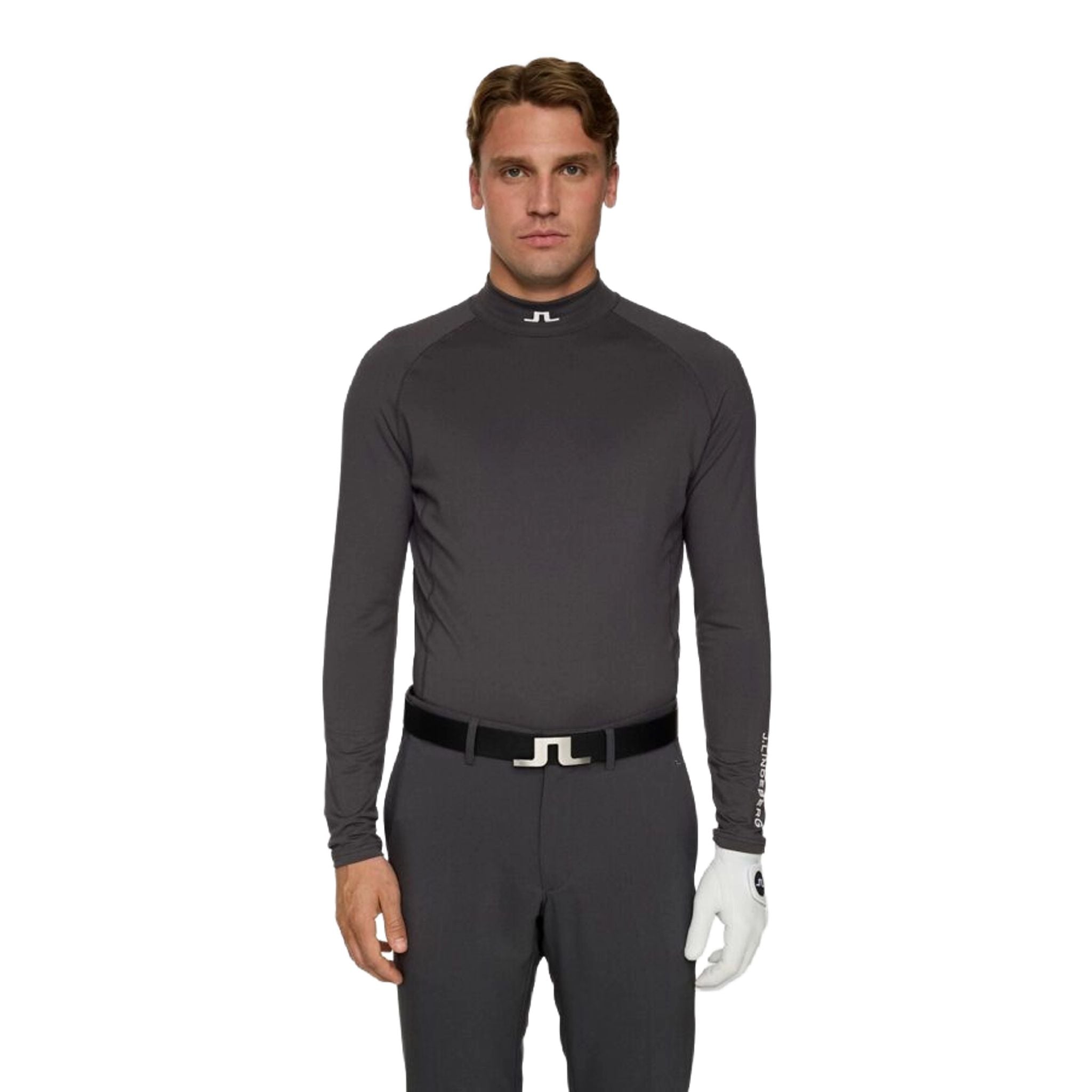 J. Lindeberg Ello Brushed Langarmshirt Herren