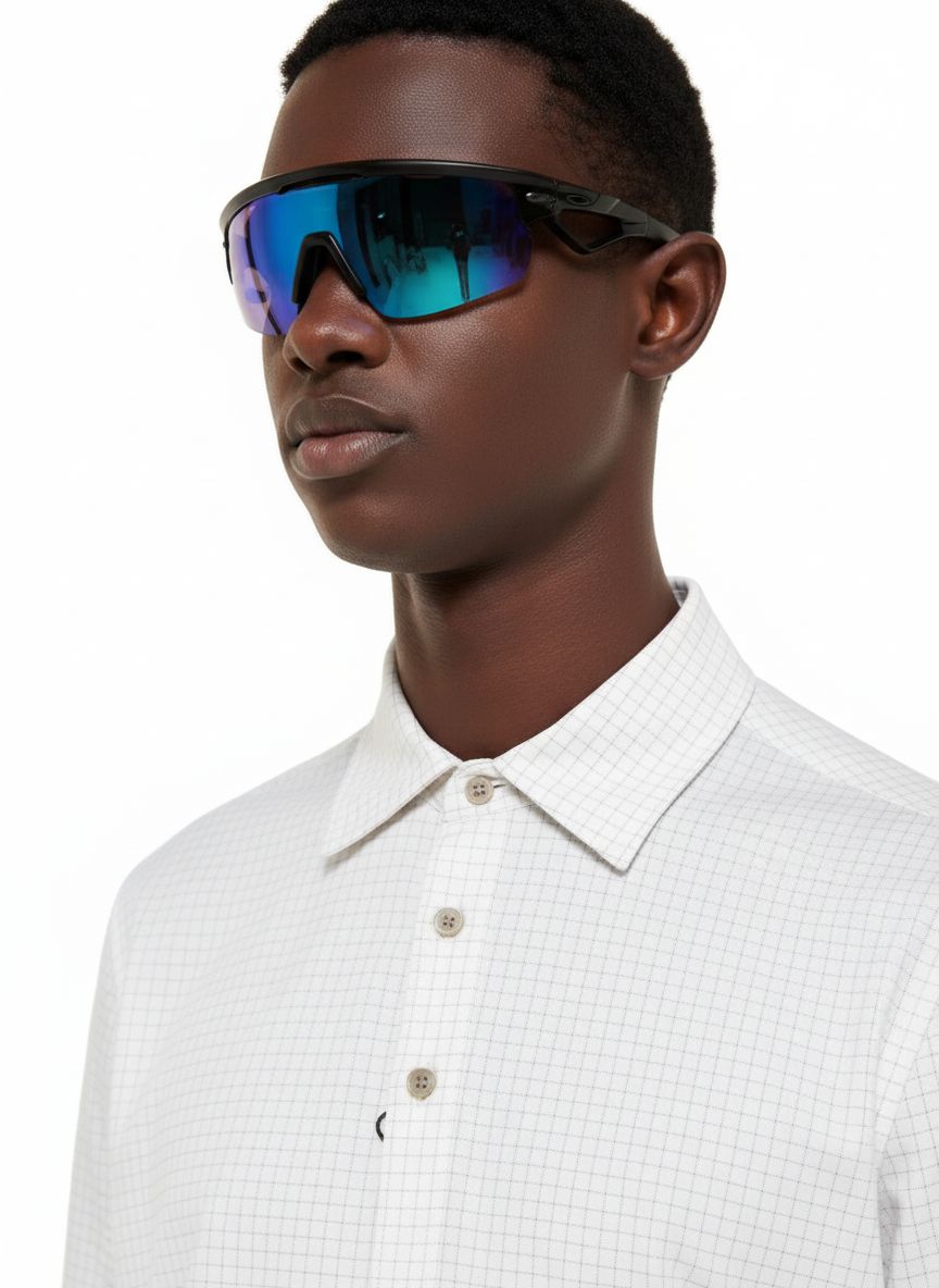 Oakley Grid Camo Polo Herren