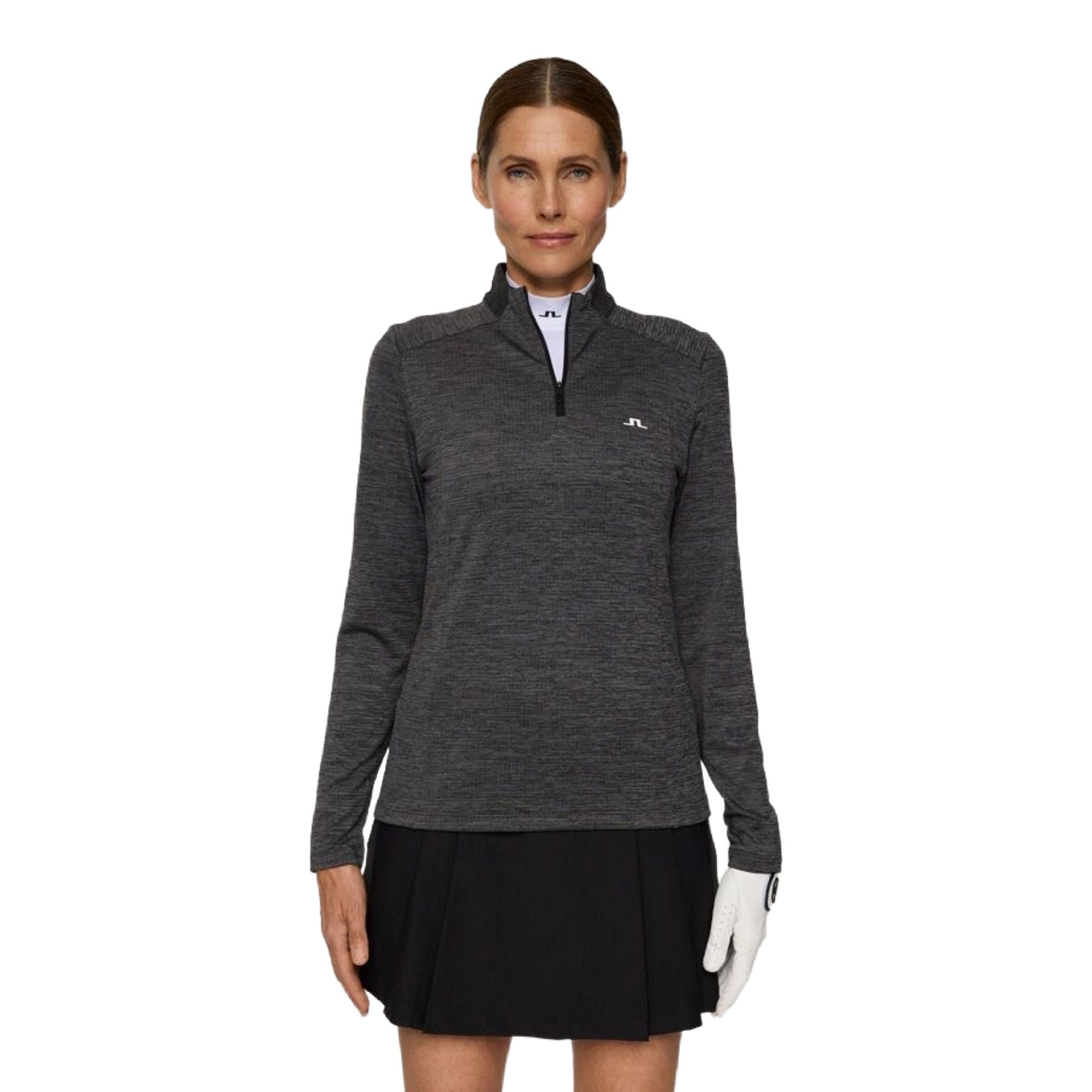 J. Lindeberg Steffi Quarter Zip Midlayer Damen