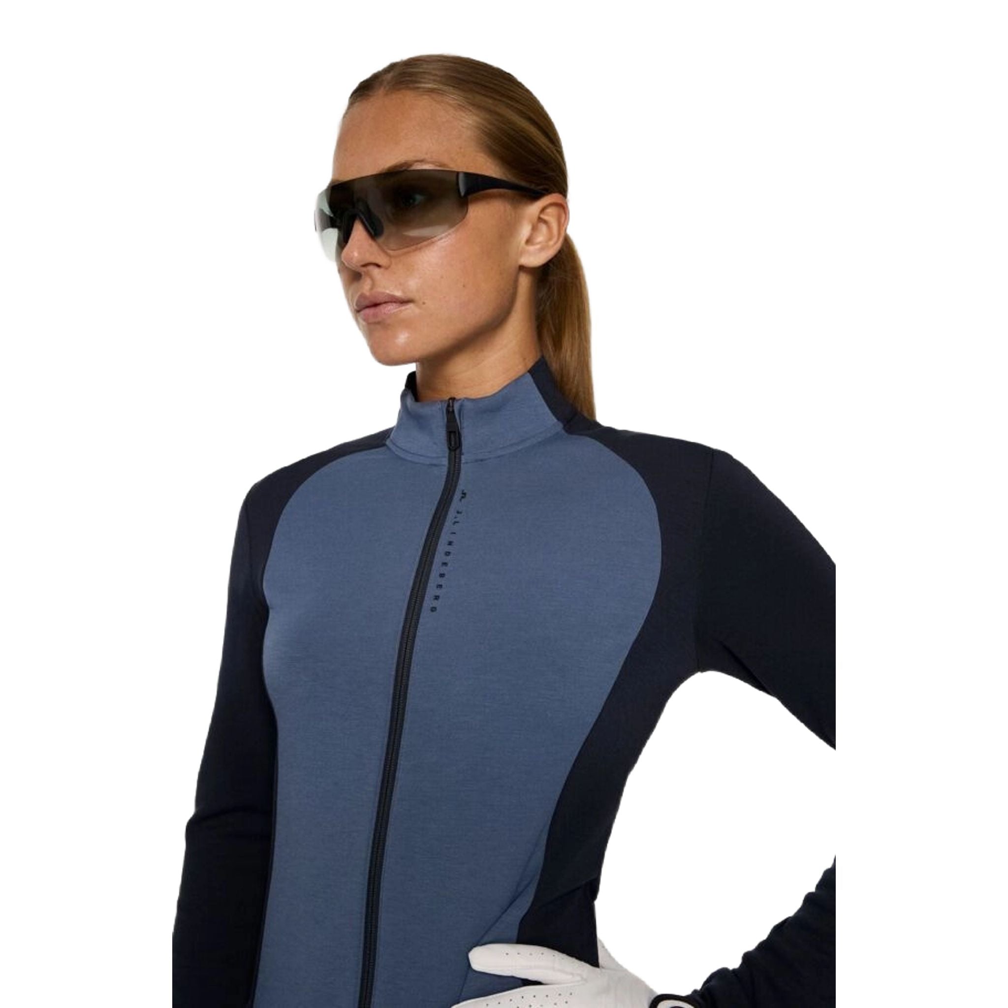 J. Lindeberg Nami Zip Midlayer Pullover Damen