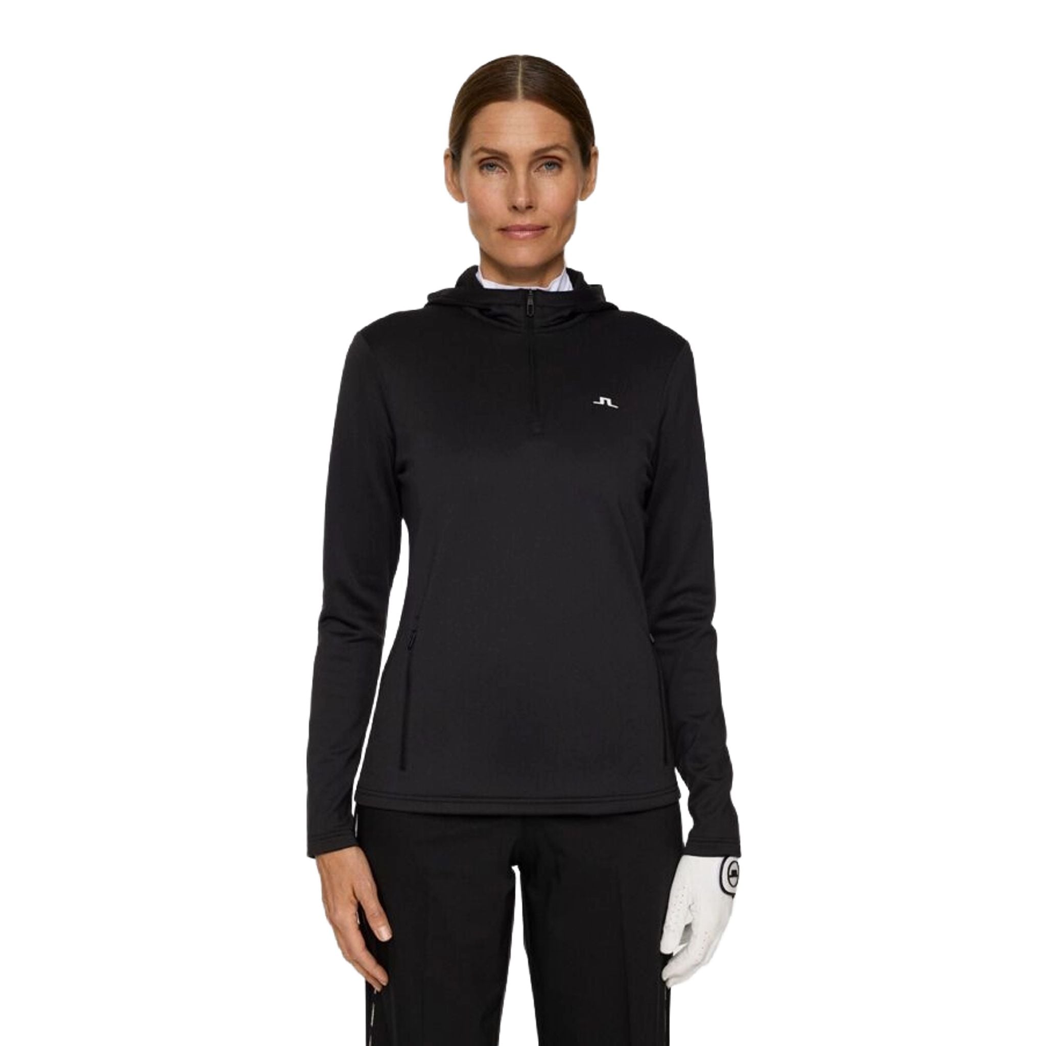 J. Lindeberg Aerialle Quarter Zip Kapuzenjacke Damen