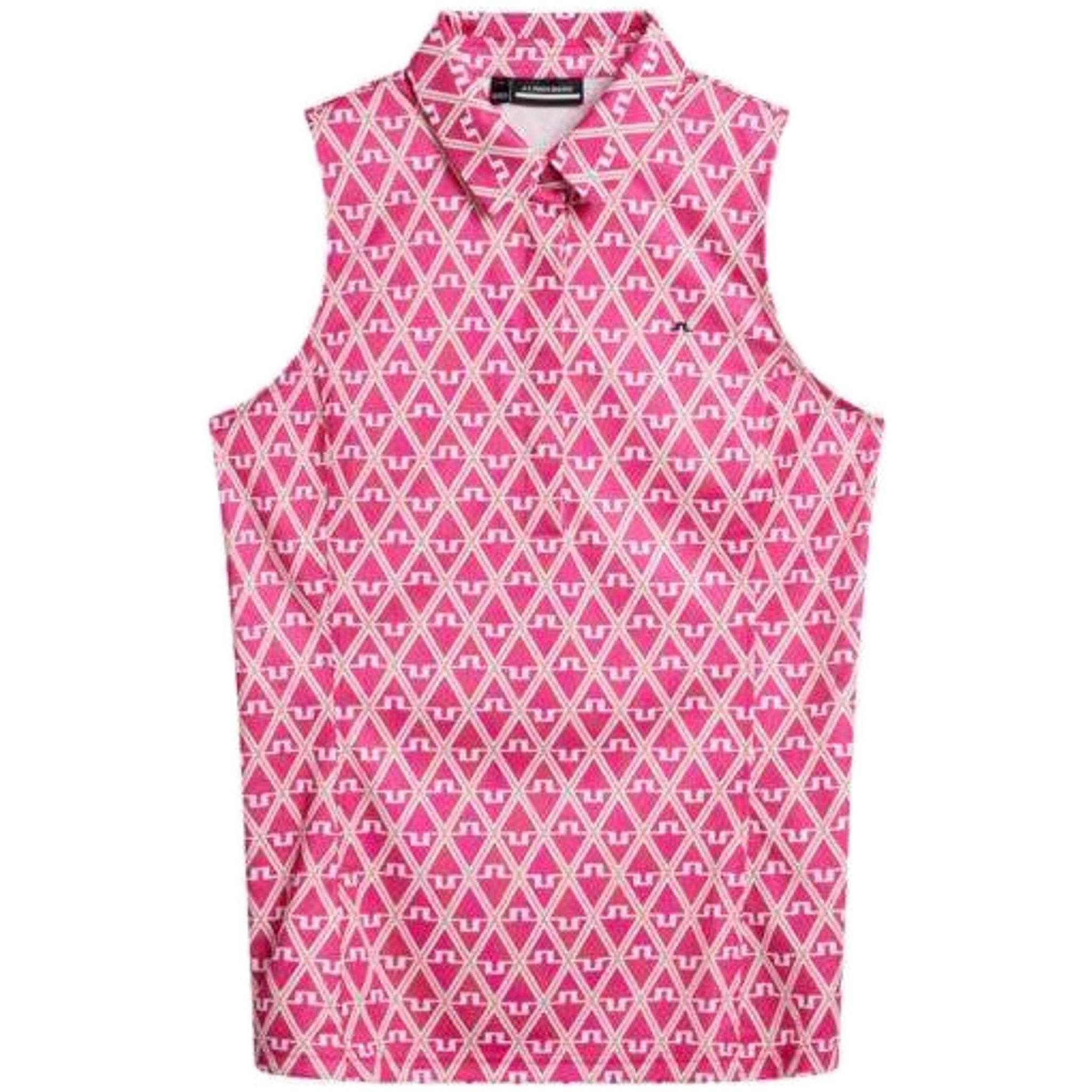 J. Lindeberg Dena Print Sleeveless Top Damen
