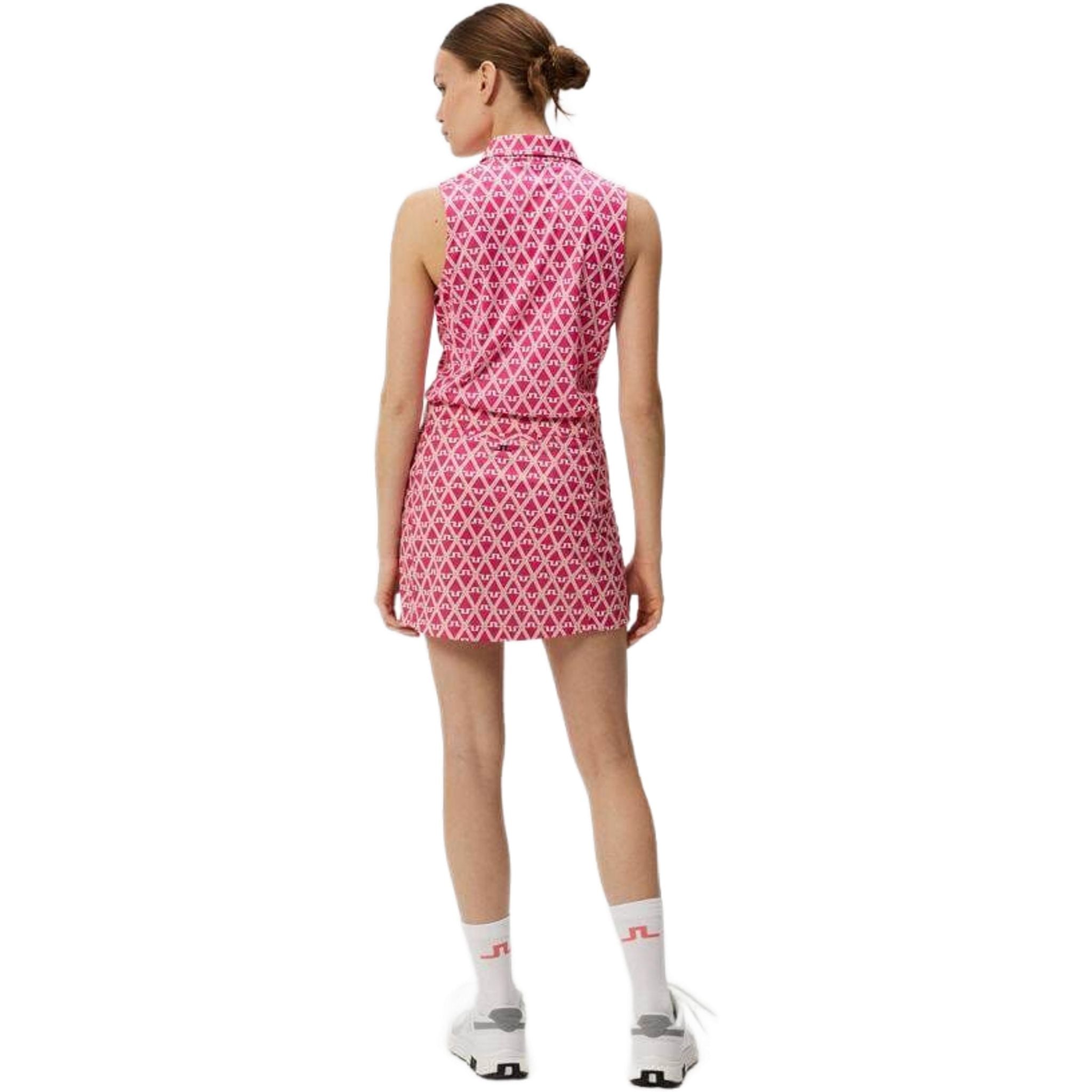J. Lindeberg Dena Print Sleeveless Top Damen