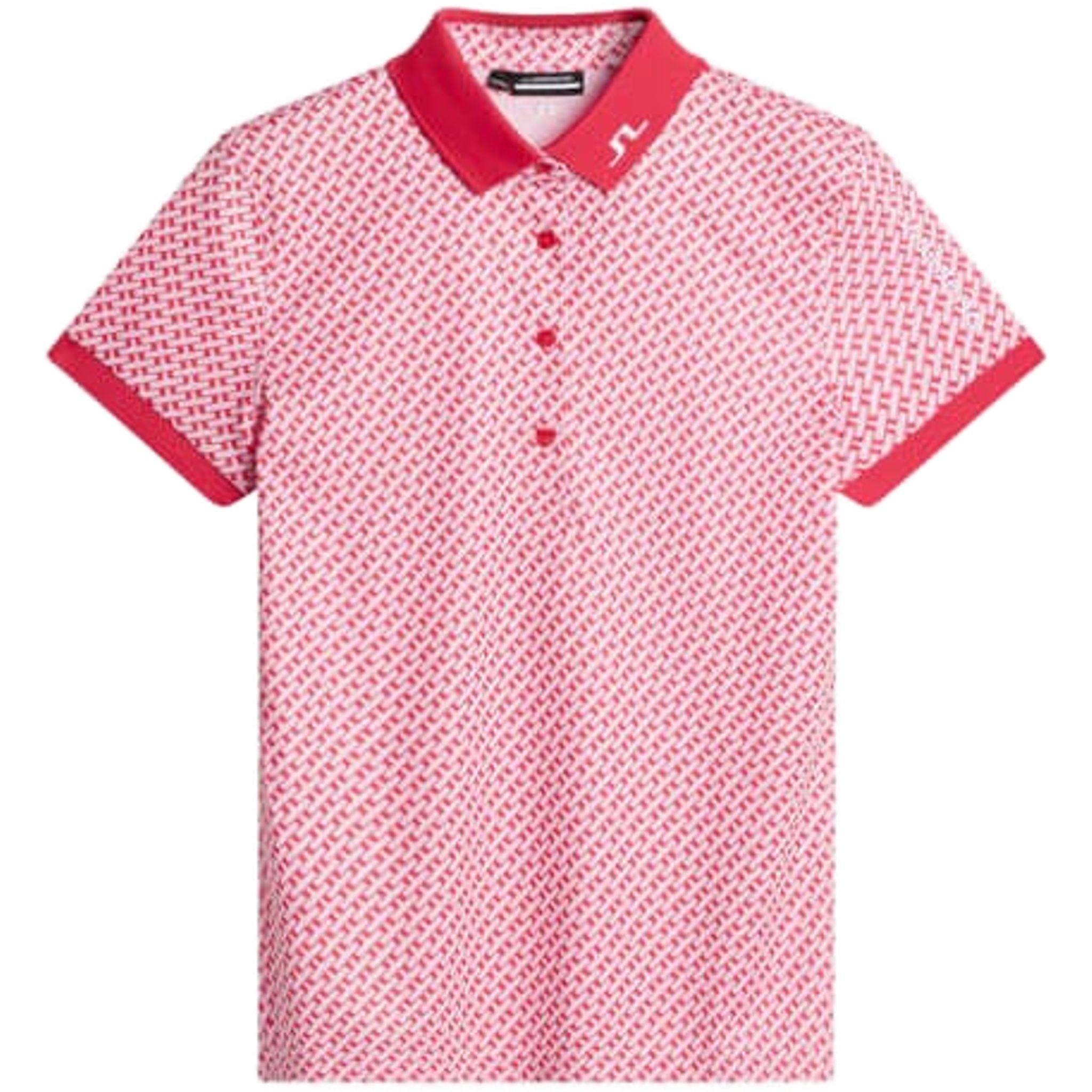 J. Lindeberg Tour Tech Print Polo Damen