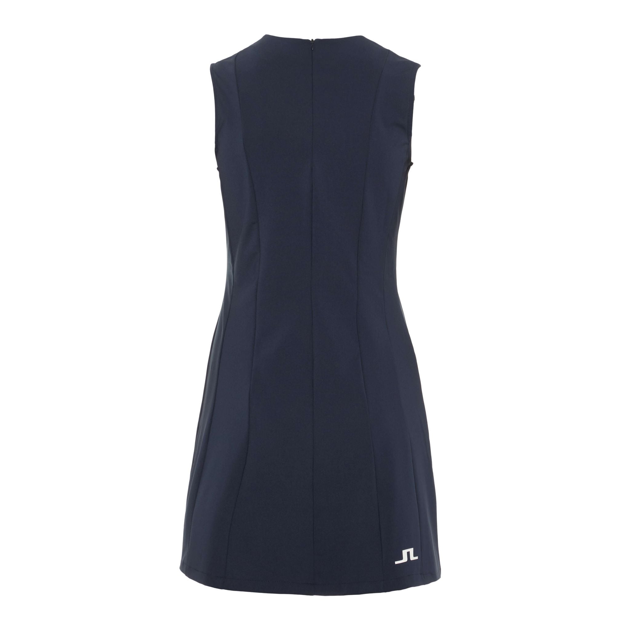 J. Lindeberg W Jasmin Lux Sculpt Kleid Jl Navy Damen