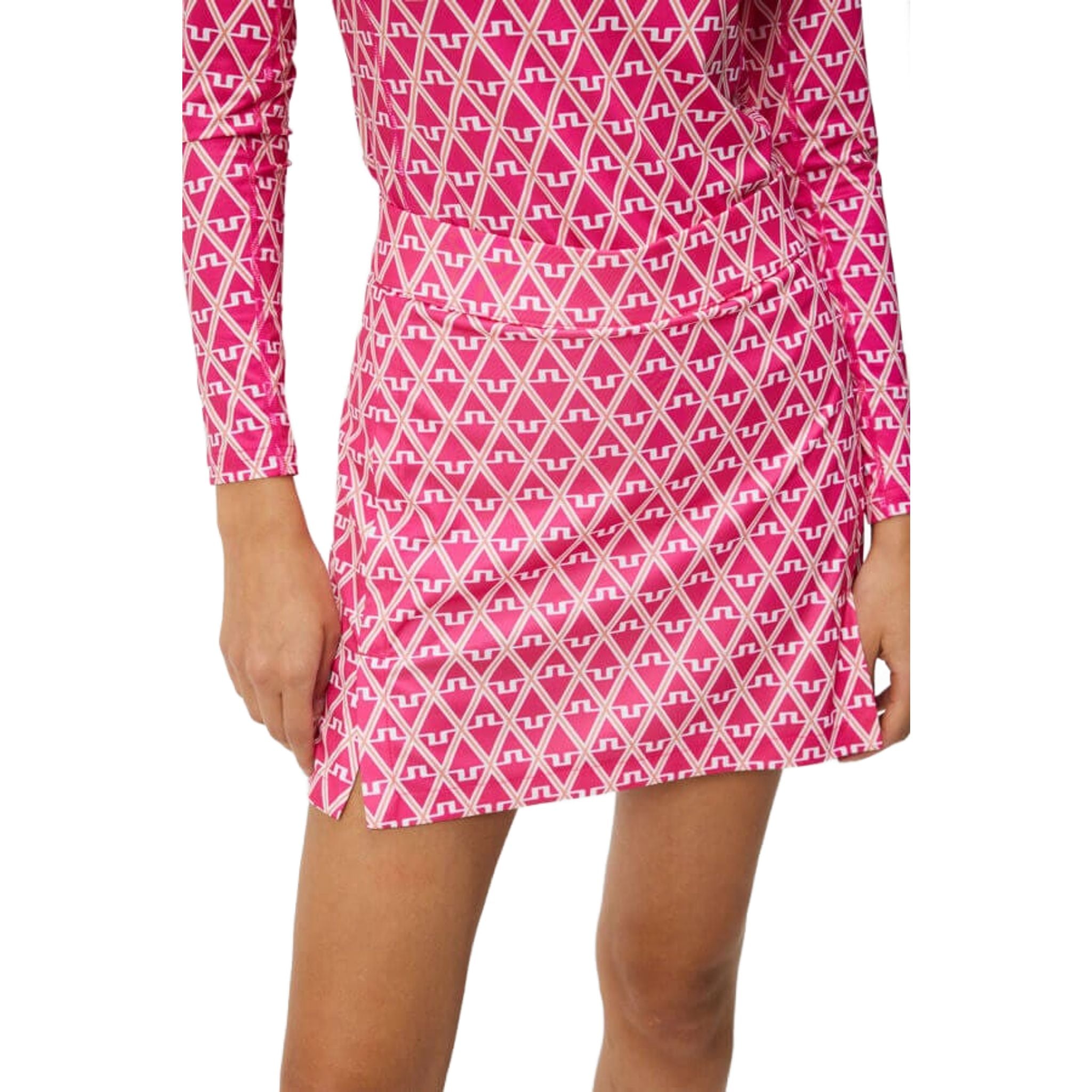 J. Lindeberg Amelie Mid Print Skirt Damen