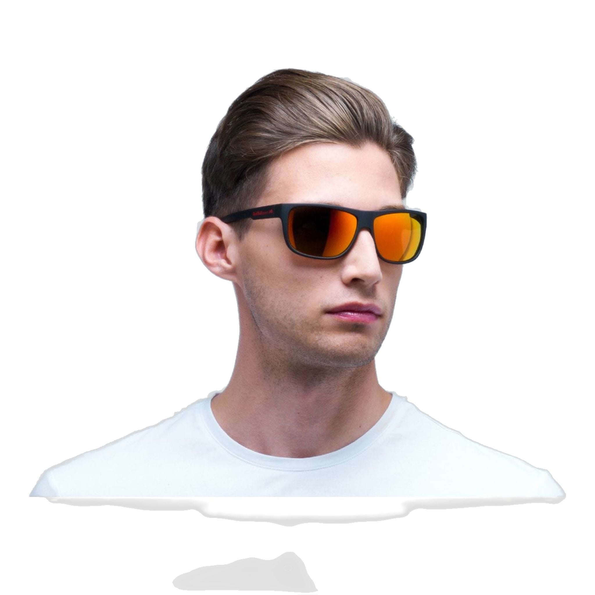 RedBull Spect Eyewear LOOM Schwarz/Braun Red Mirror