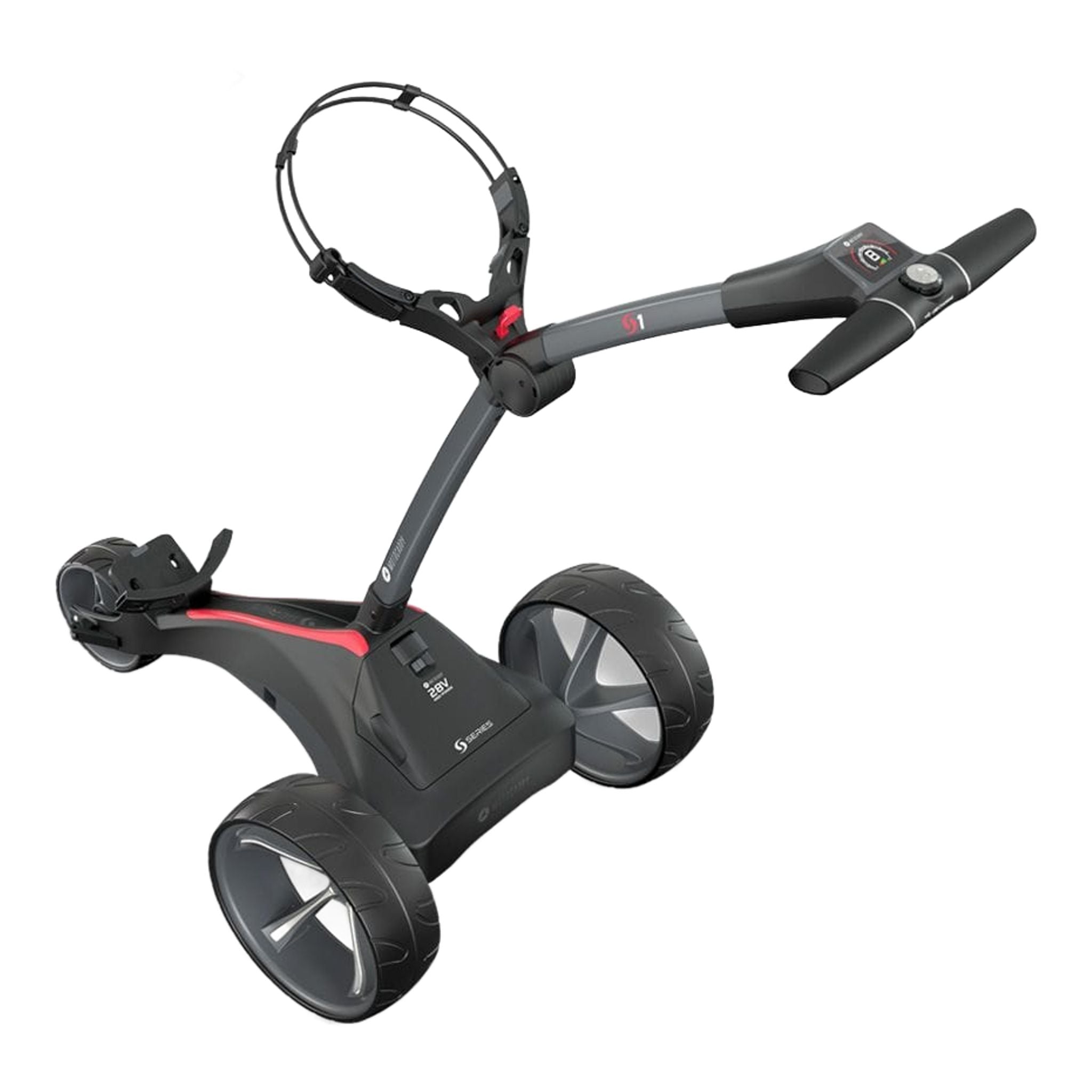 Motocaddy S1 Standard Akku (18 Loch) Graphitegrau