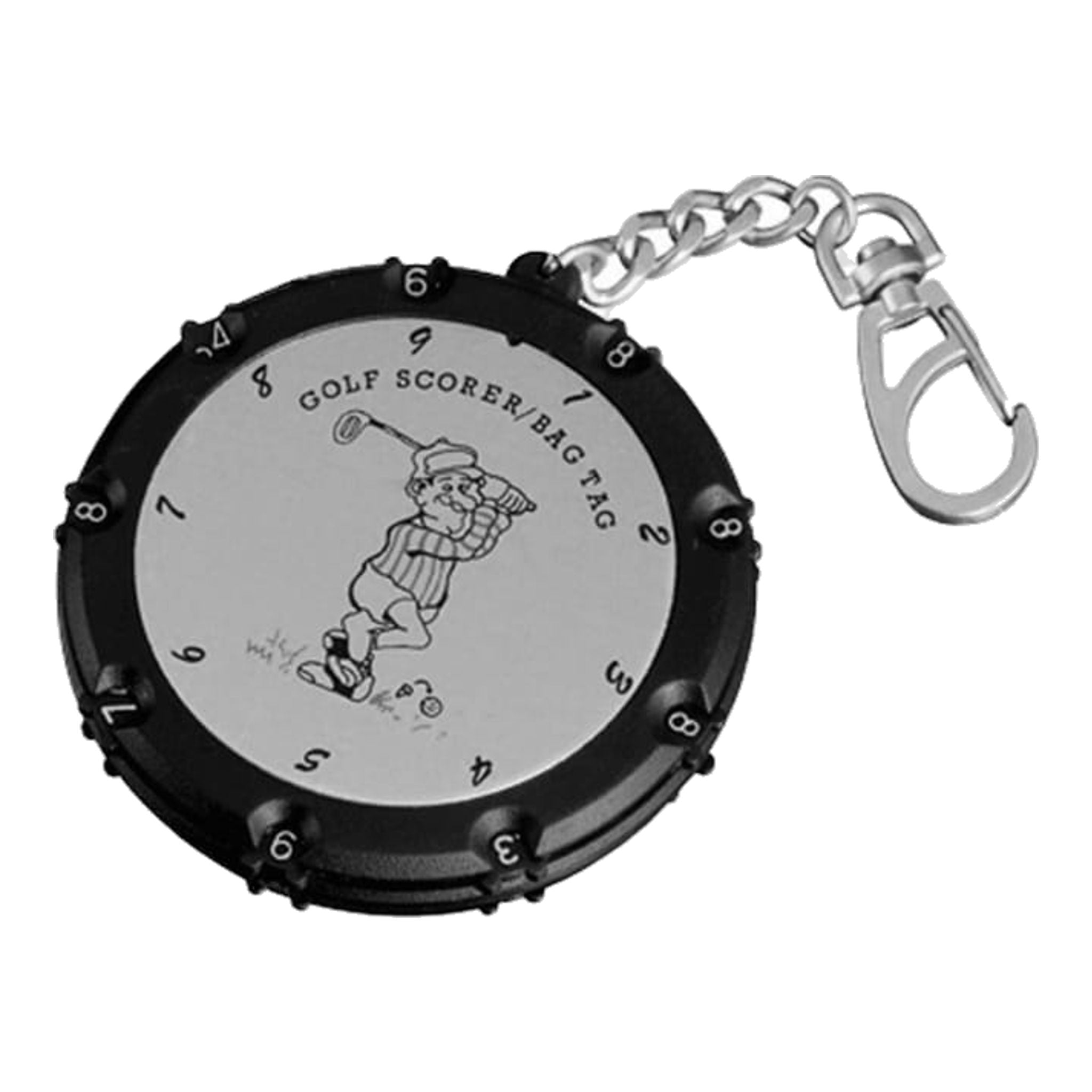 Legend Golfgear 18-Loch-Zähler mit Bag-Tag