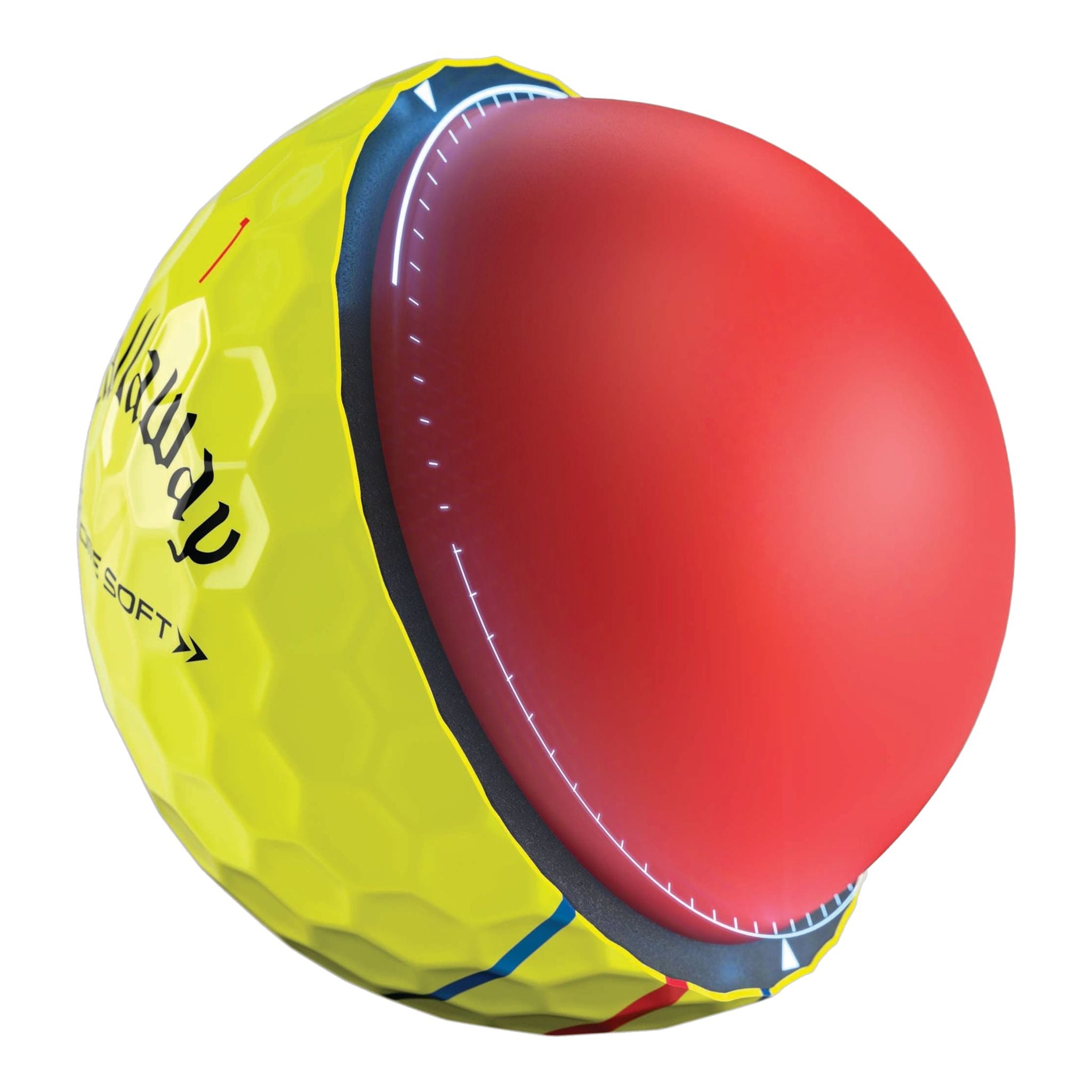 Callaway Chrome Soft (22) TripleTrack Yellow