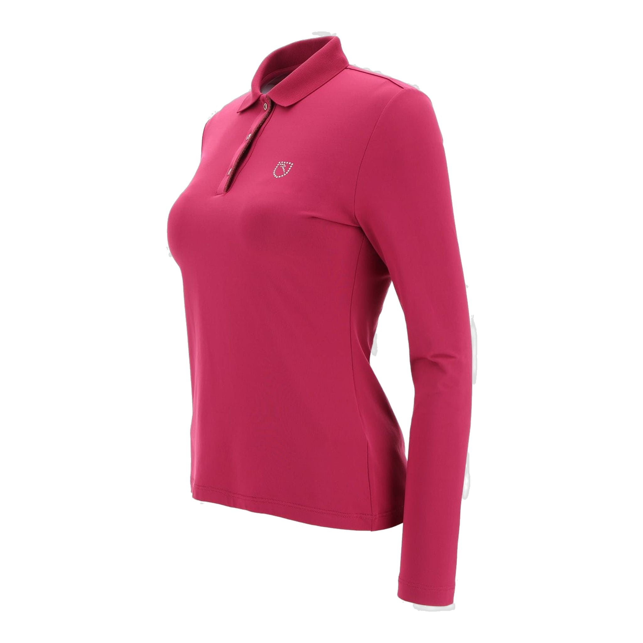 Chervo W Afraid LS Polo Beere Damen