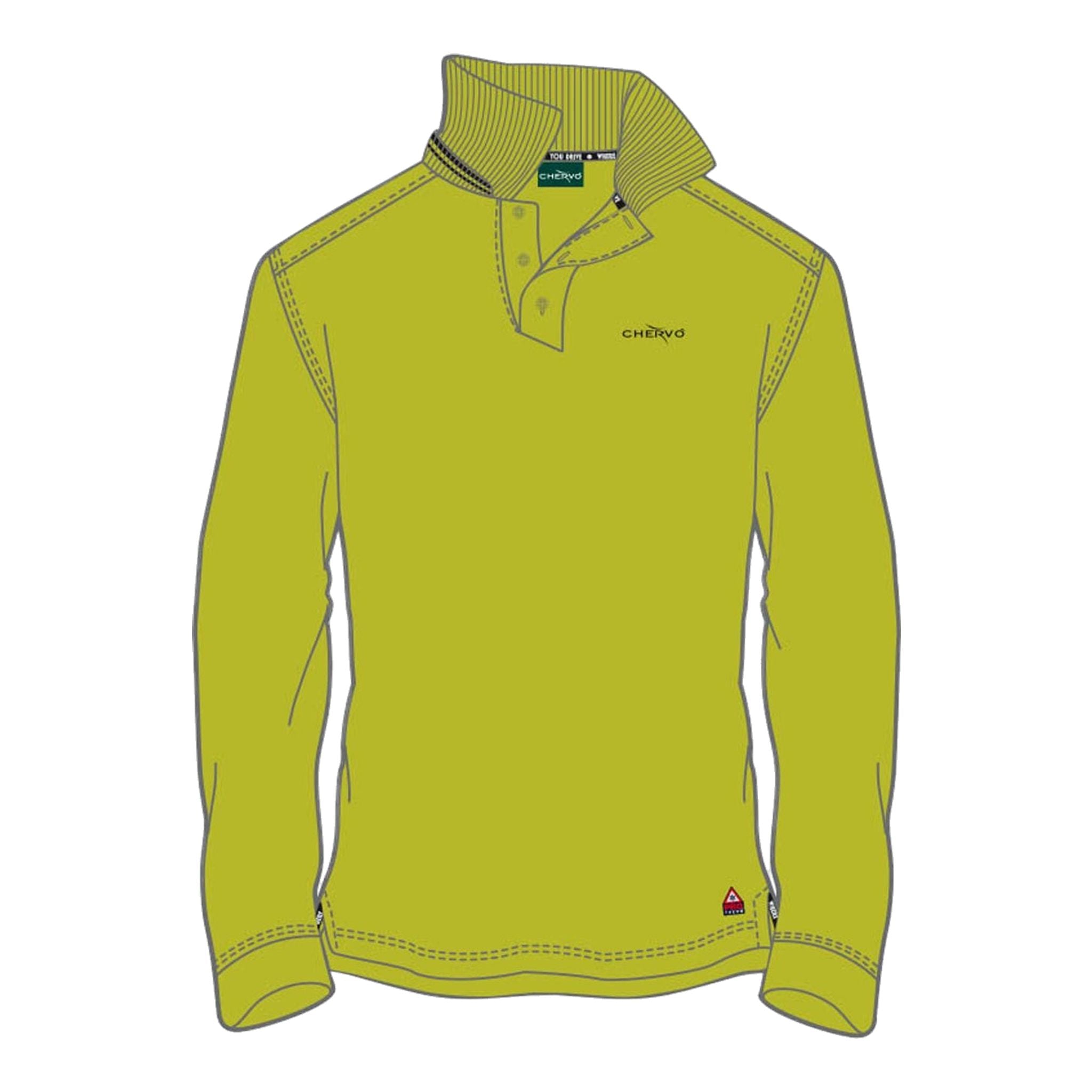 Chervo M Anguy LS Polo Grün Herren