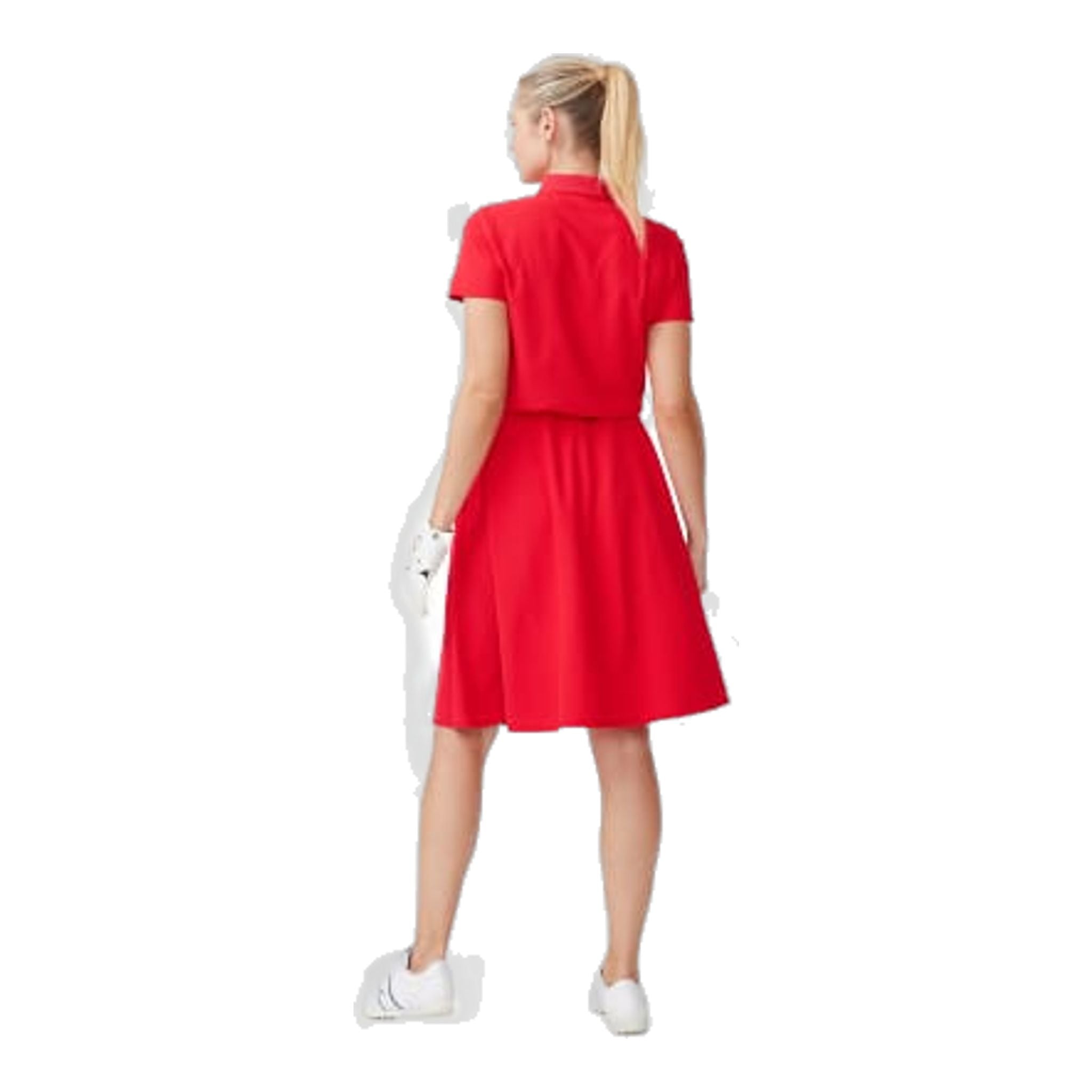 Röhnisch Kleid Soft Func Rot Damen
