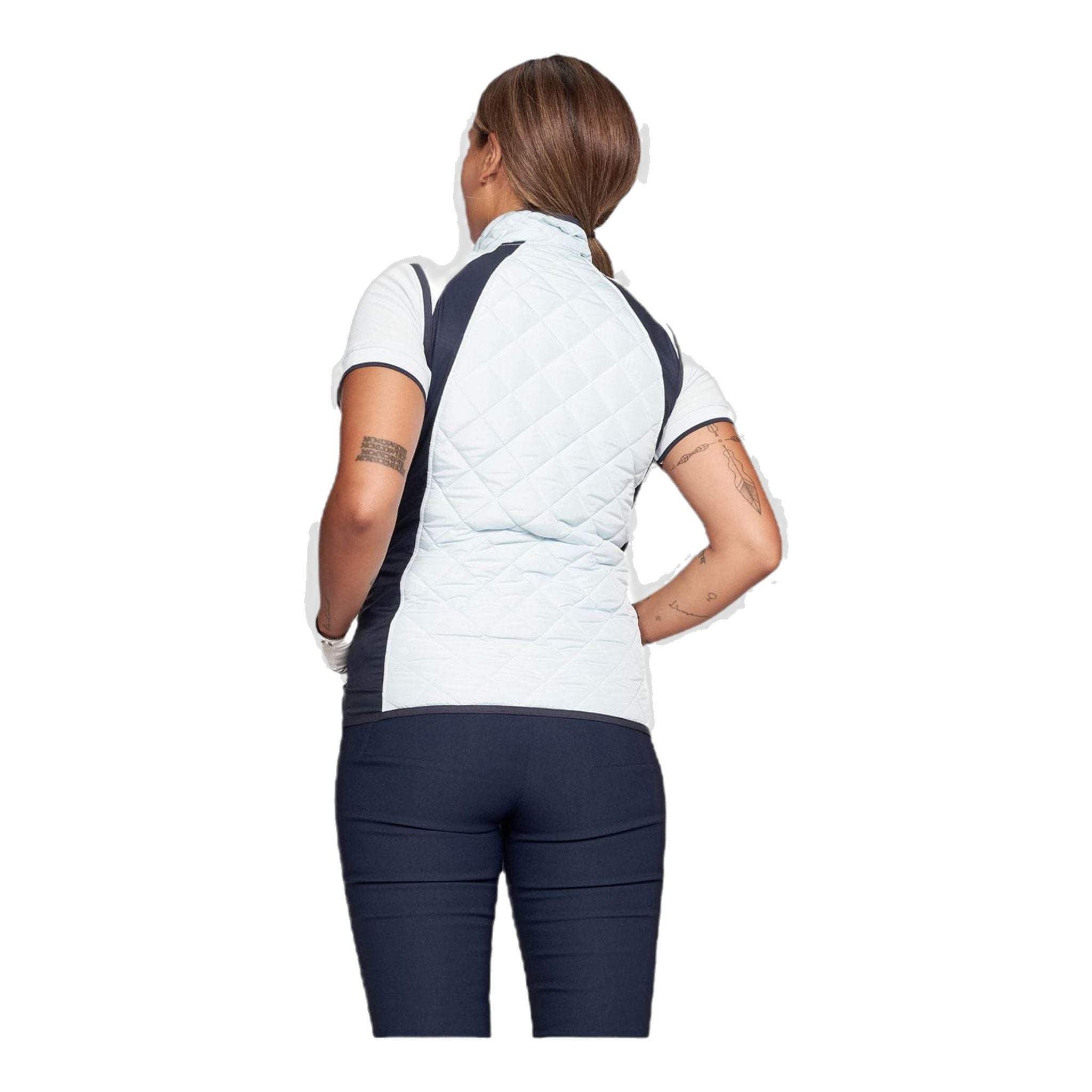 Röhnisch Tour Vest White/Navy Damen
