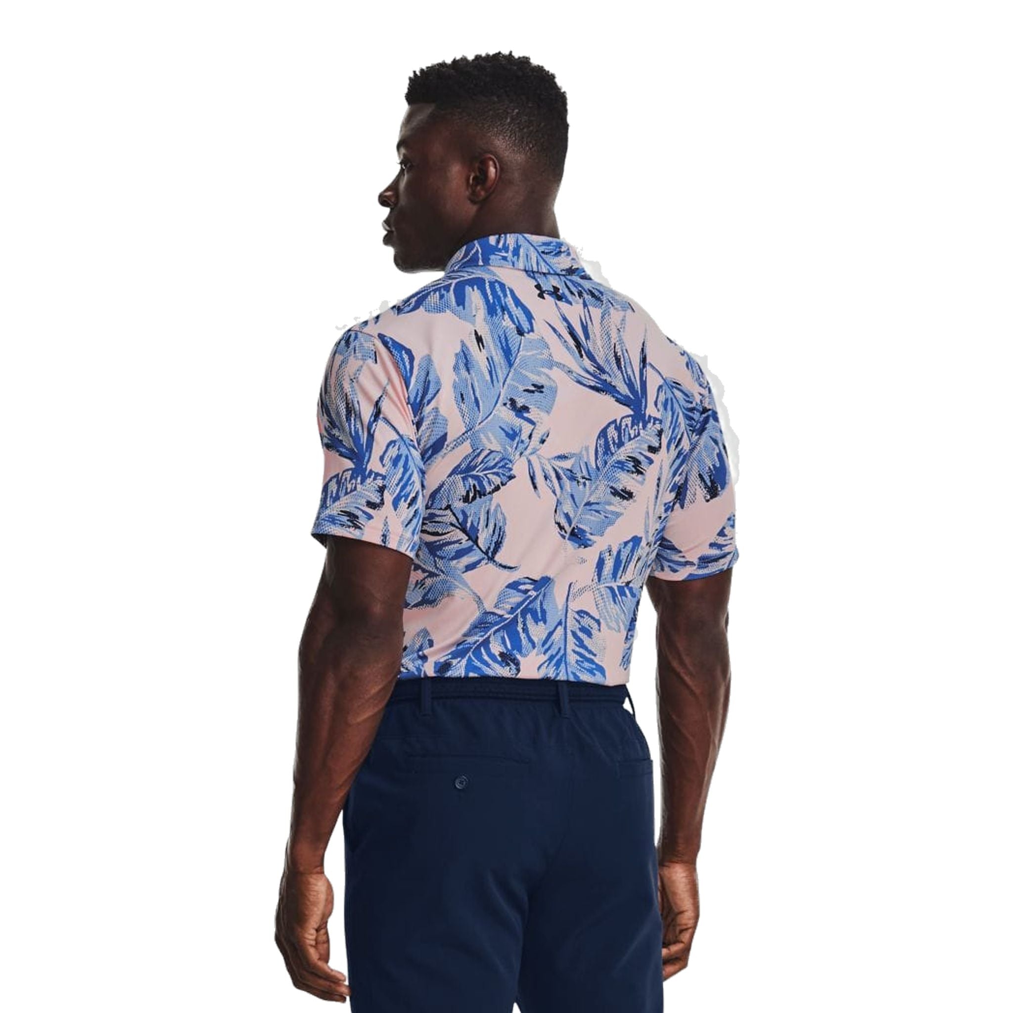 Under Armour M Polo Playoff 2,0 Rush Rot Tint/Victory Blau/Acad Herren