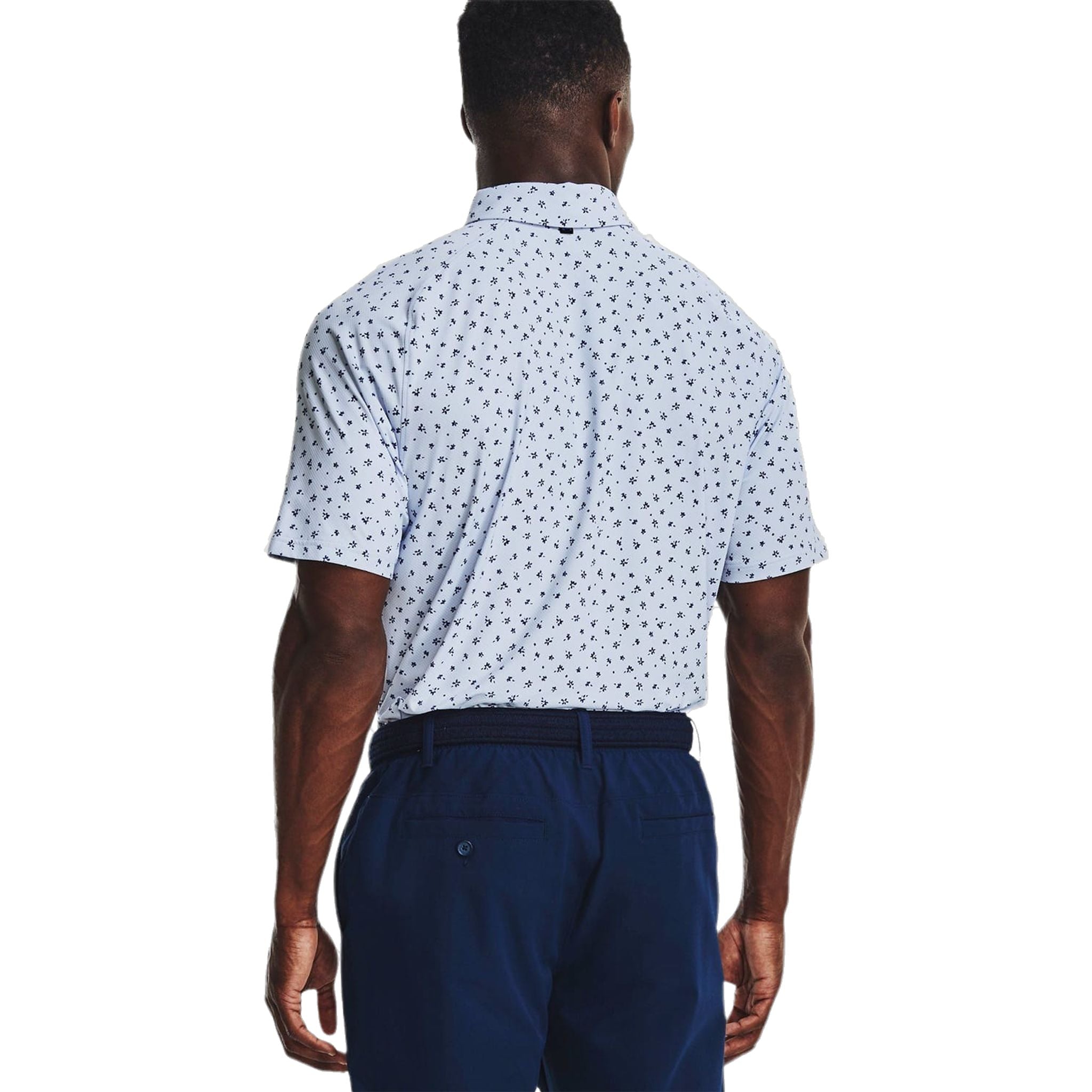 Under Armour Polo Kurzarm Iso-Chill Floral Dash Hellblau Herren Herren