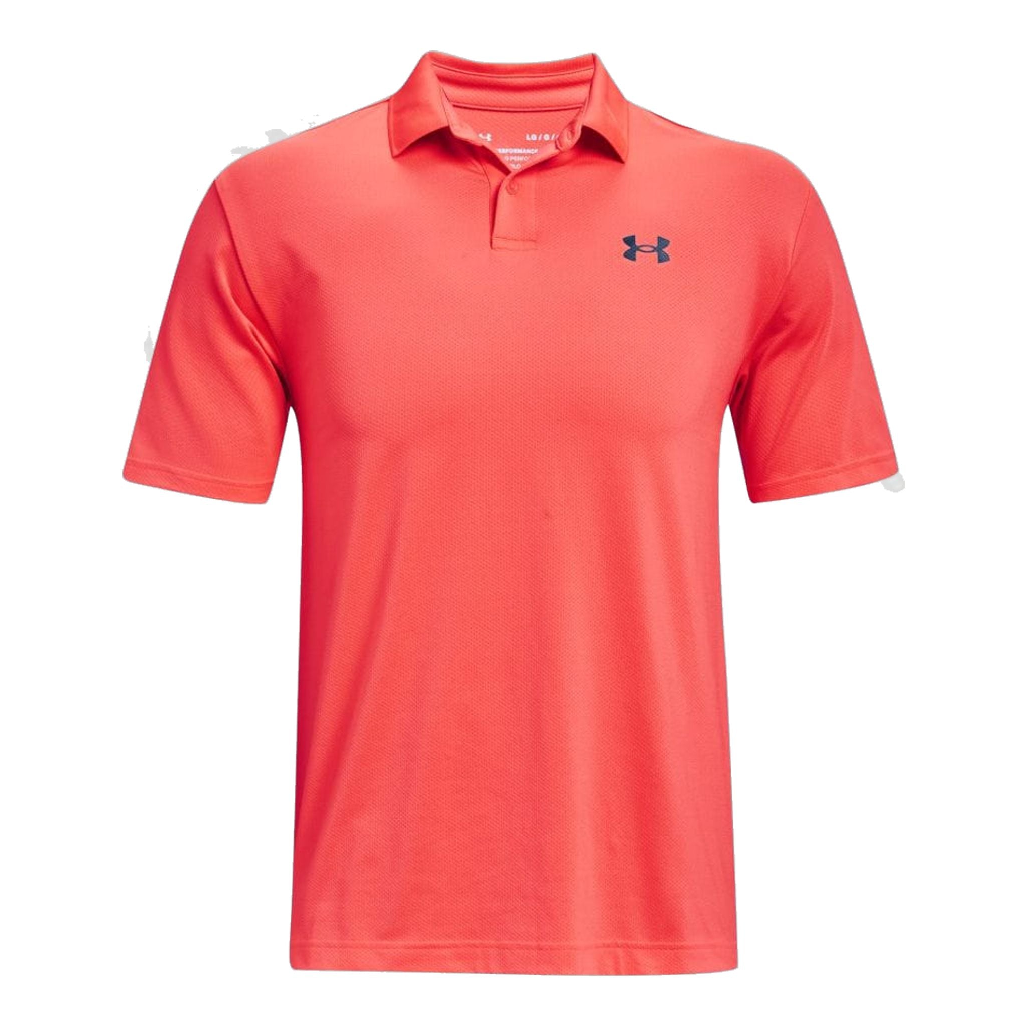 Under Armour M Polo Performance 2,0 Rush Rot/Academy Herren