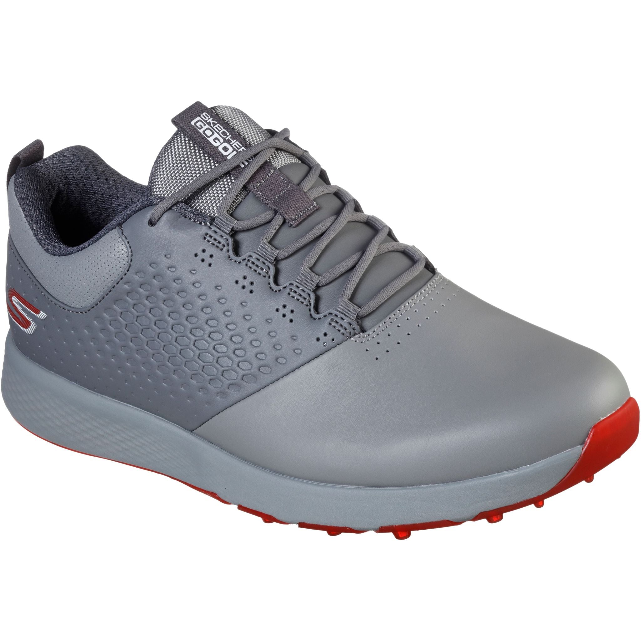 Skechers M Elite 4 Charcoal/Red Herren