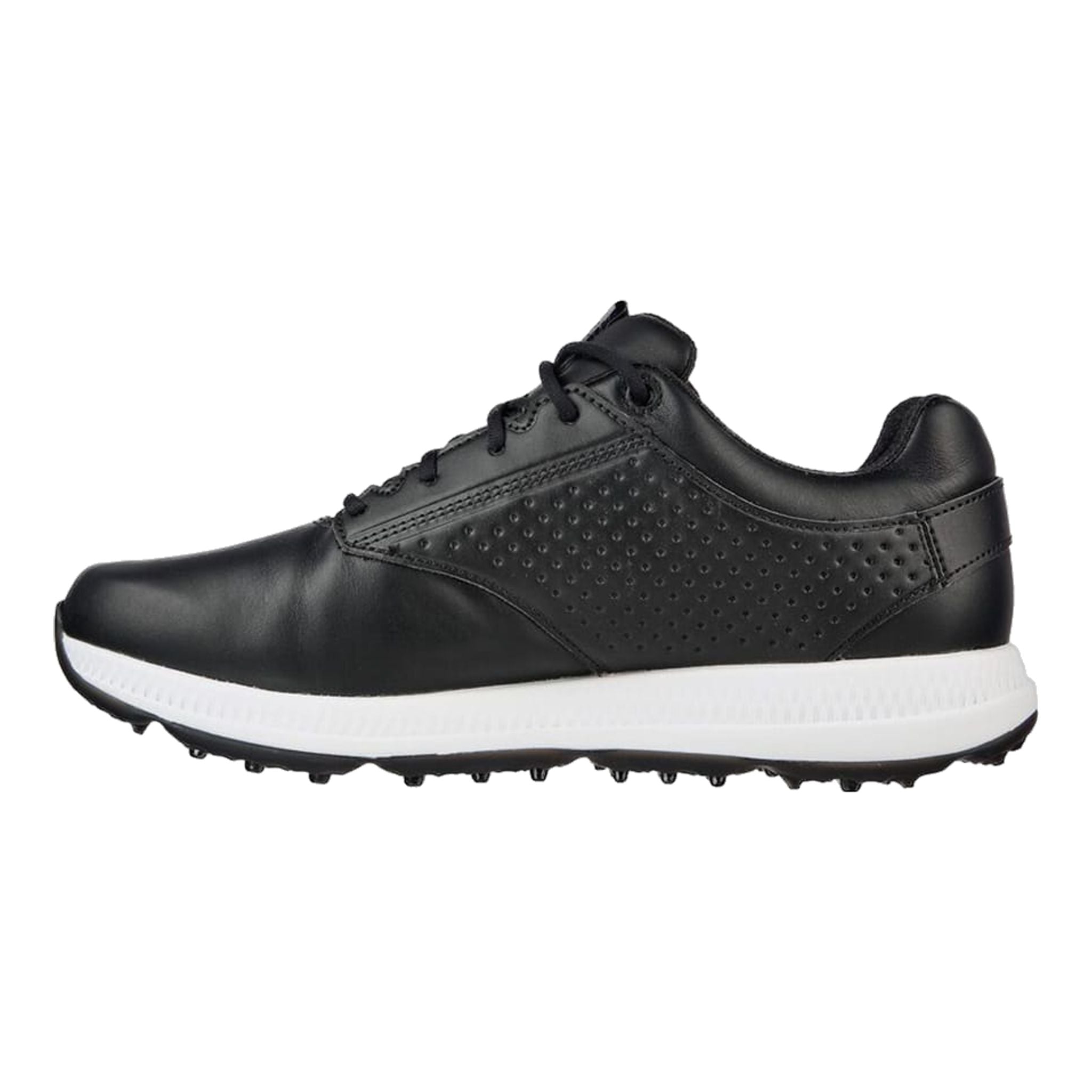Skechers M GO GOLF ELITE 5 - LEGEND Black Leather/White Tri Herren
