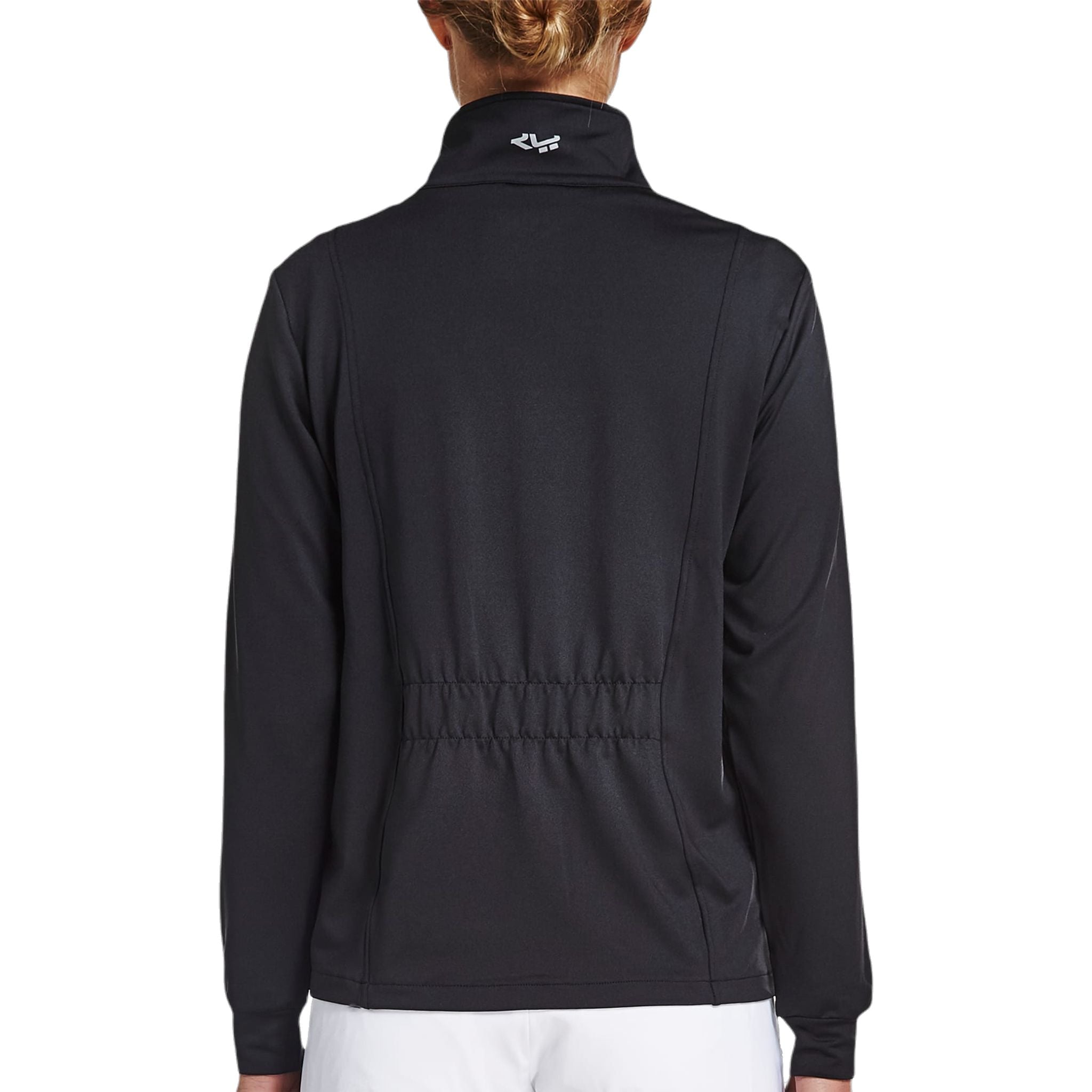 Röhnisch Jacke Swing Schwarz Massai Flower Damen