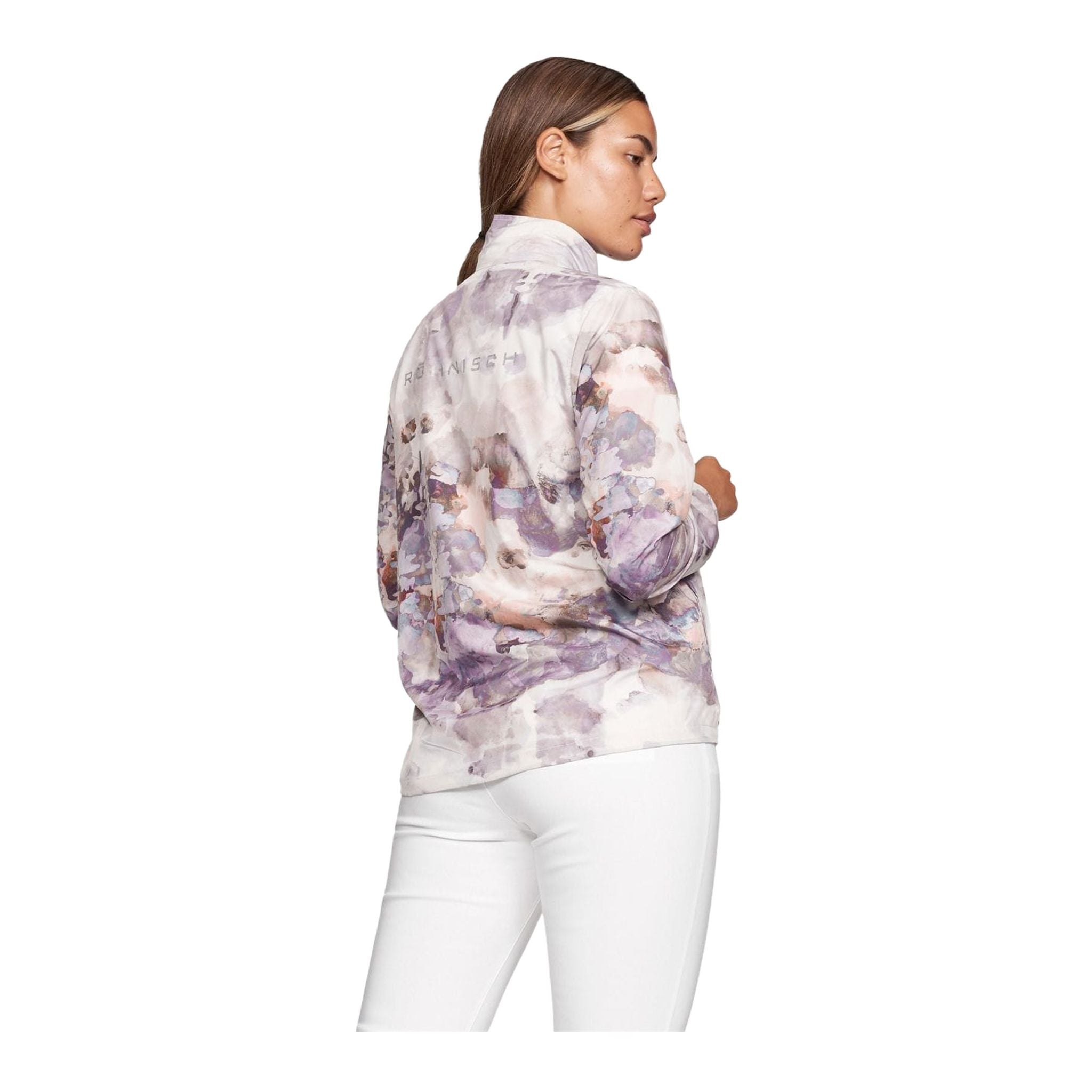 Röhnisch Windjacke Light Nude Aqurelle Damen