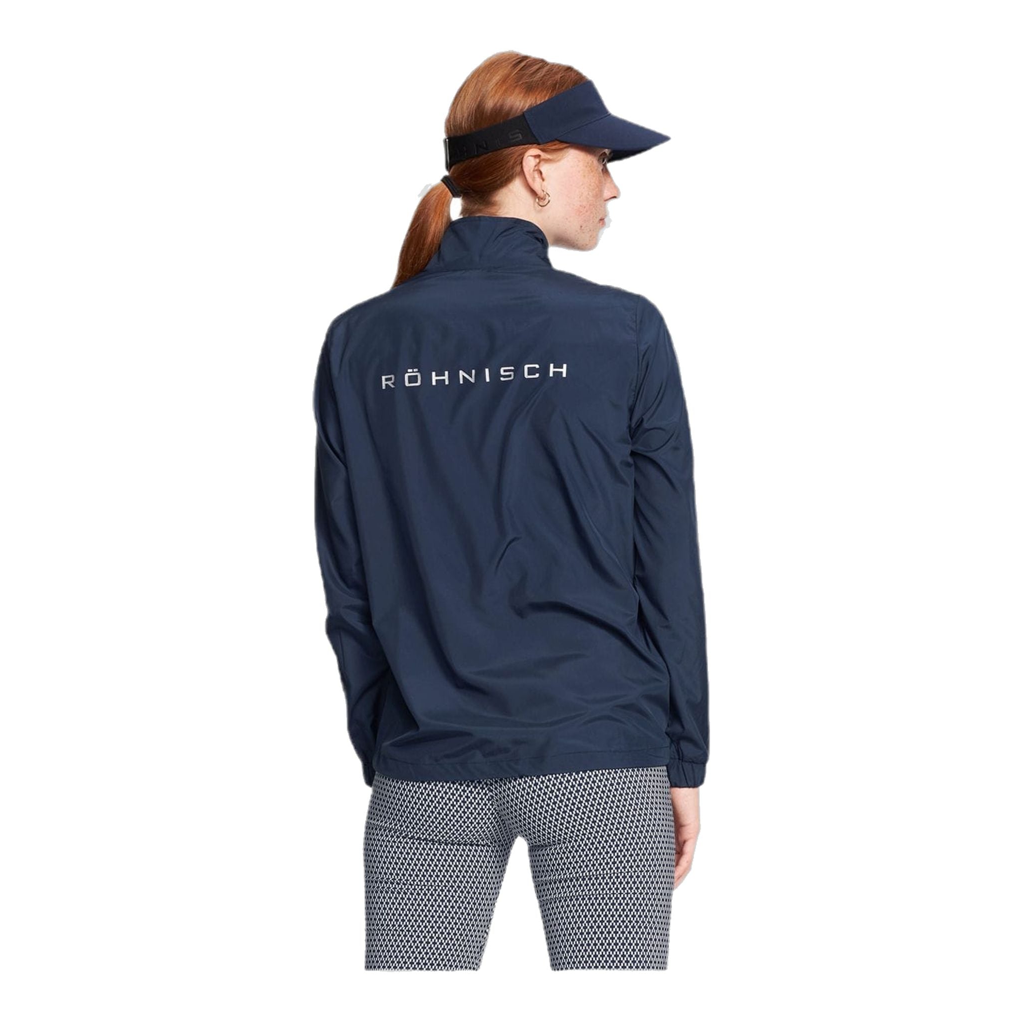 Röhnisch Windjacke Leicht W Navyblau Damen