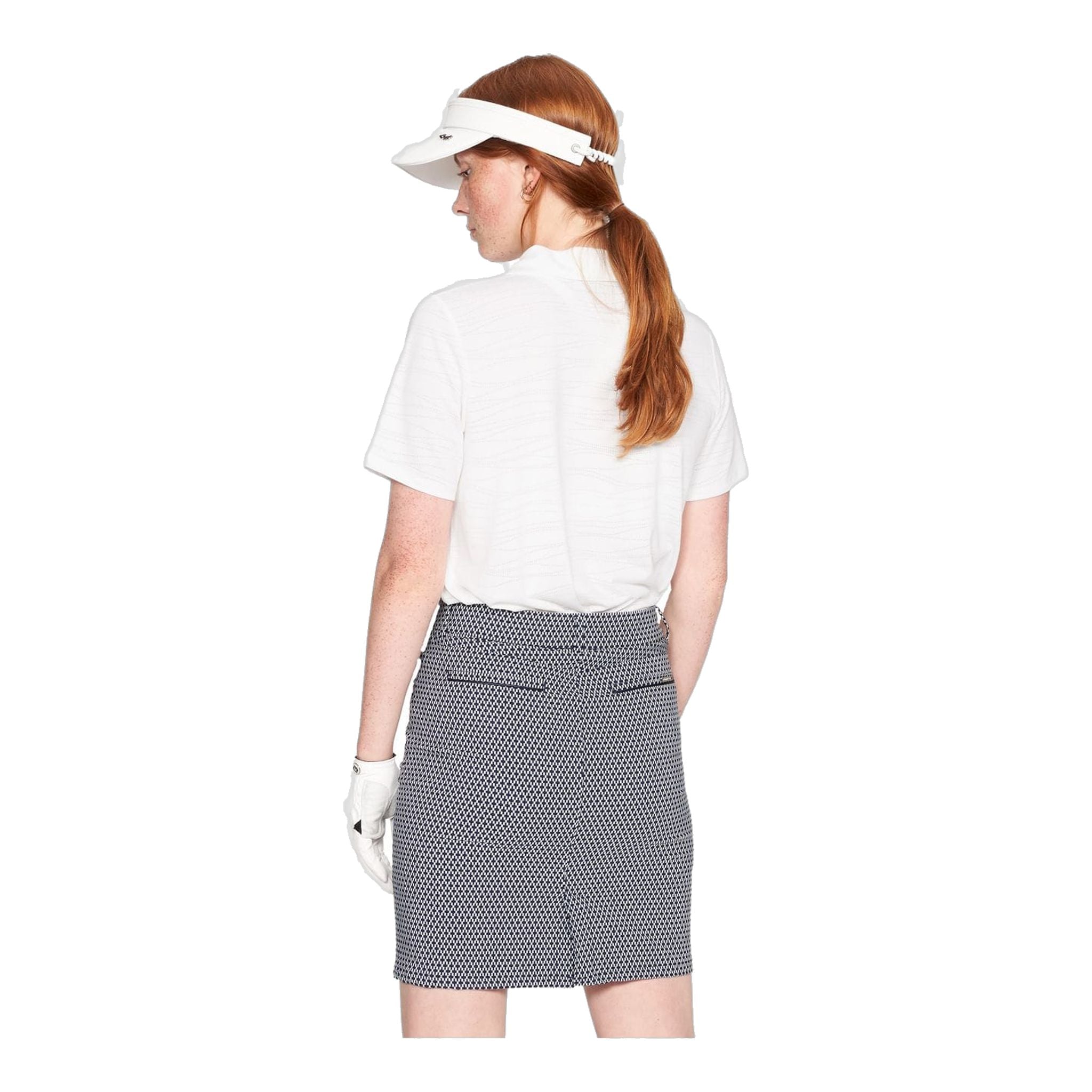 Röhnisch W Zoey SS Polo White Damen