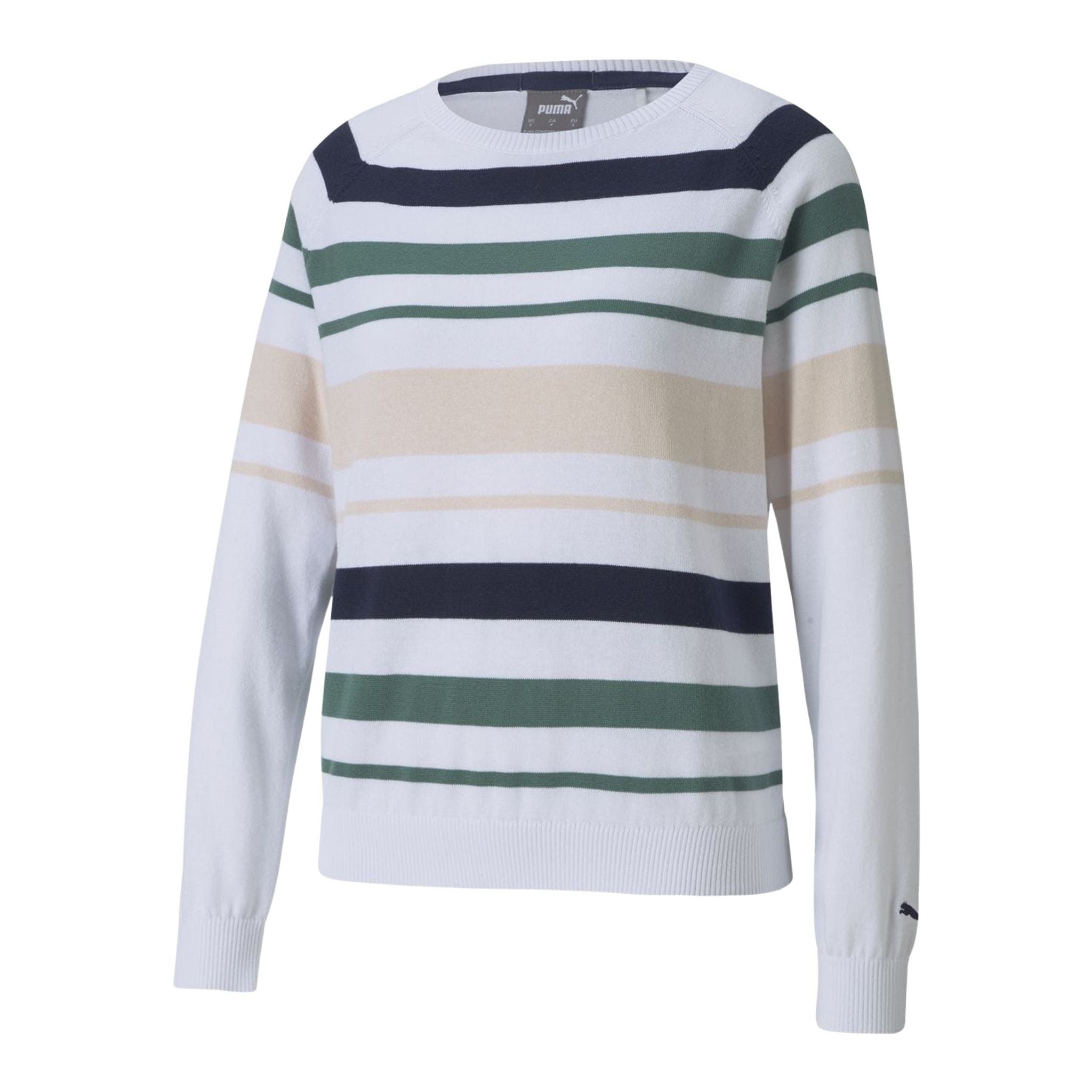 Puma W Pullover Ribbon Blau/Pink Damen