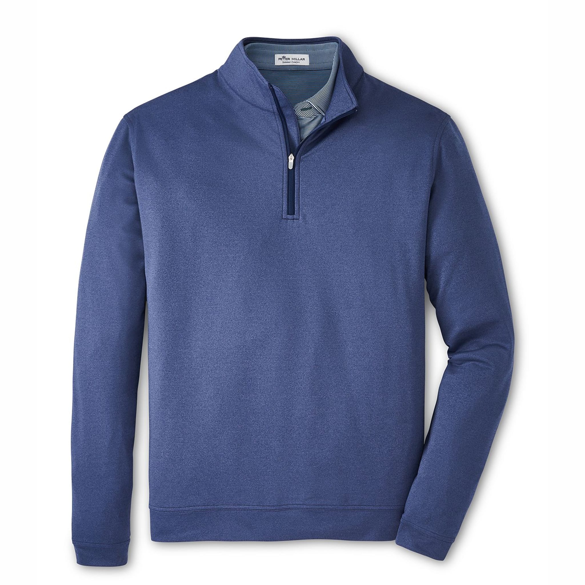 Peter Millar Perth Melange Performance 1/4-Zip Sweater Herren
