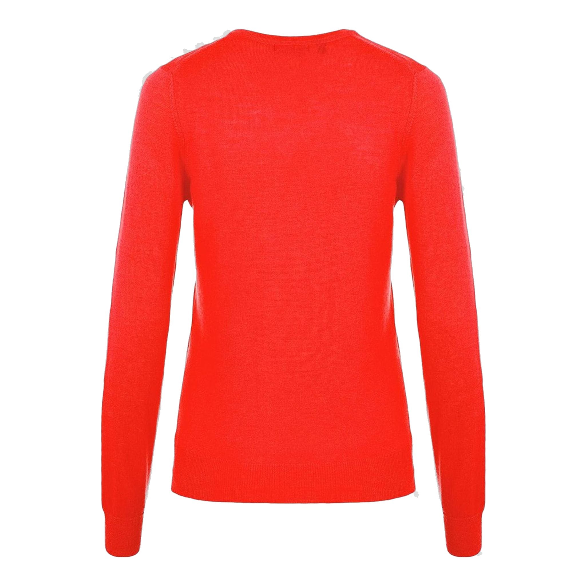 J. Lindeberg W Amaya-True Merino Sweater Tomato Red Damen