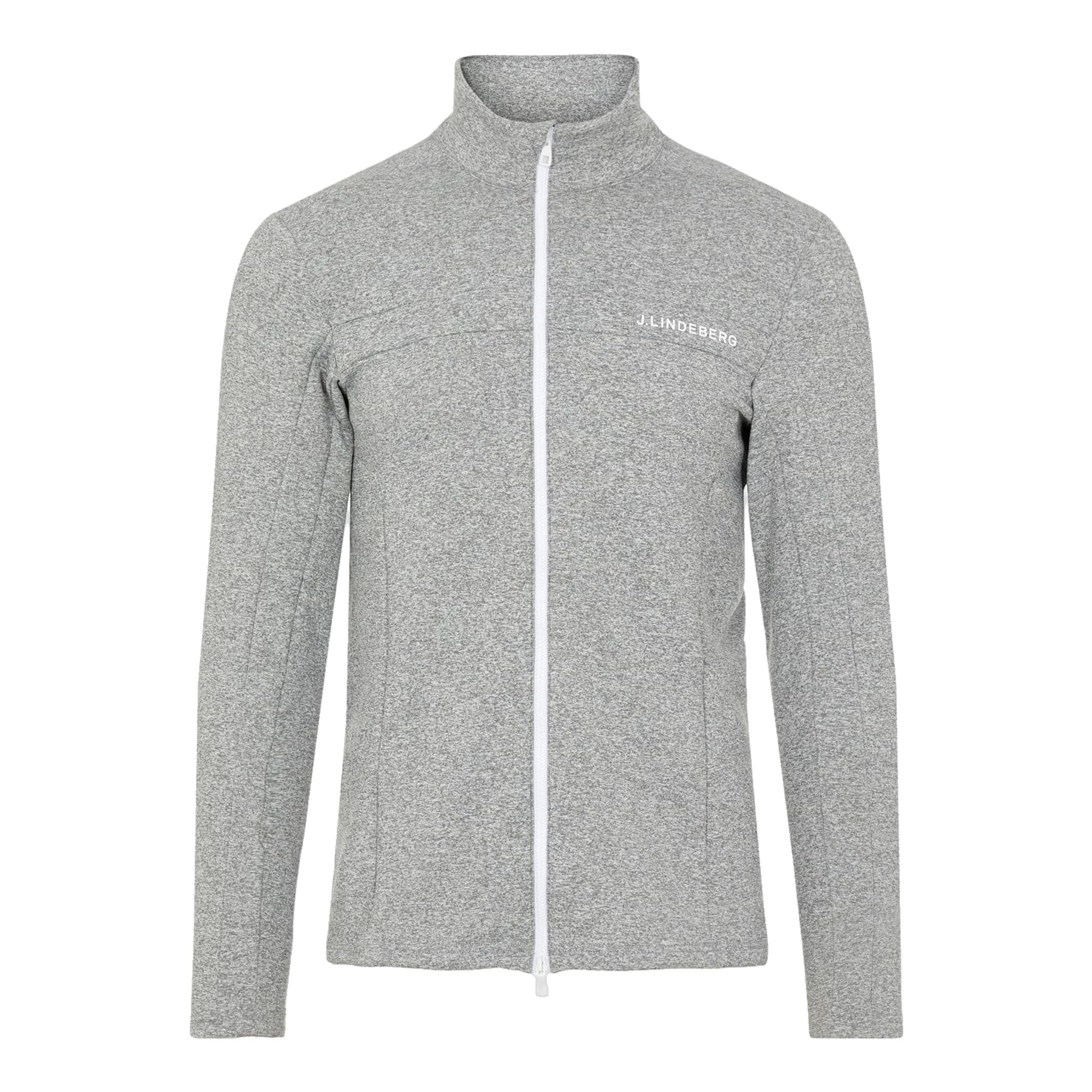 J. Lindeberg Mid Layer Emil Stone Grau/Melange Herren